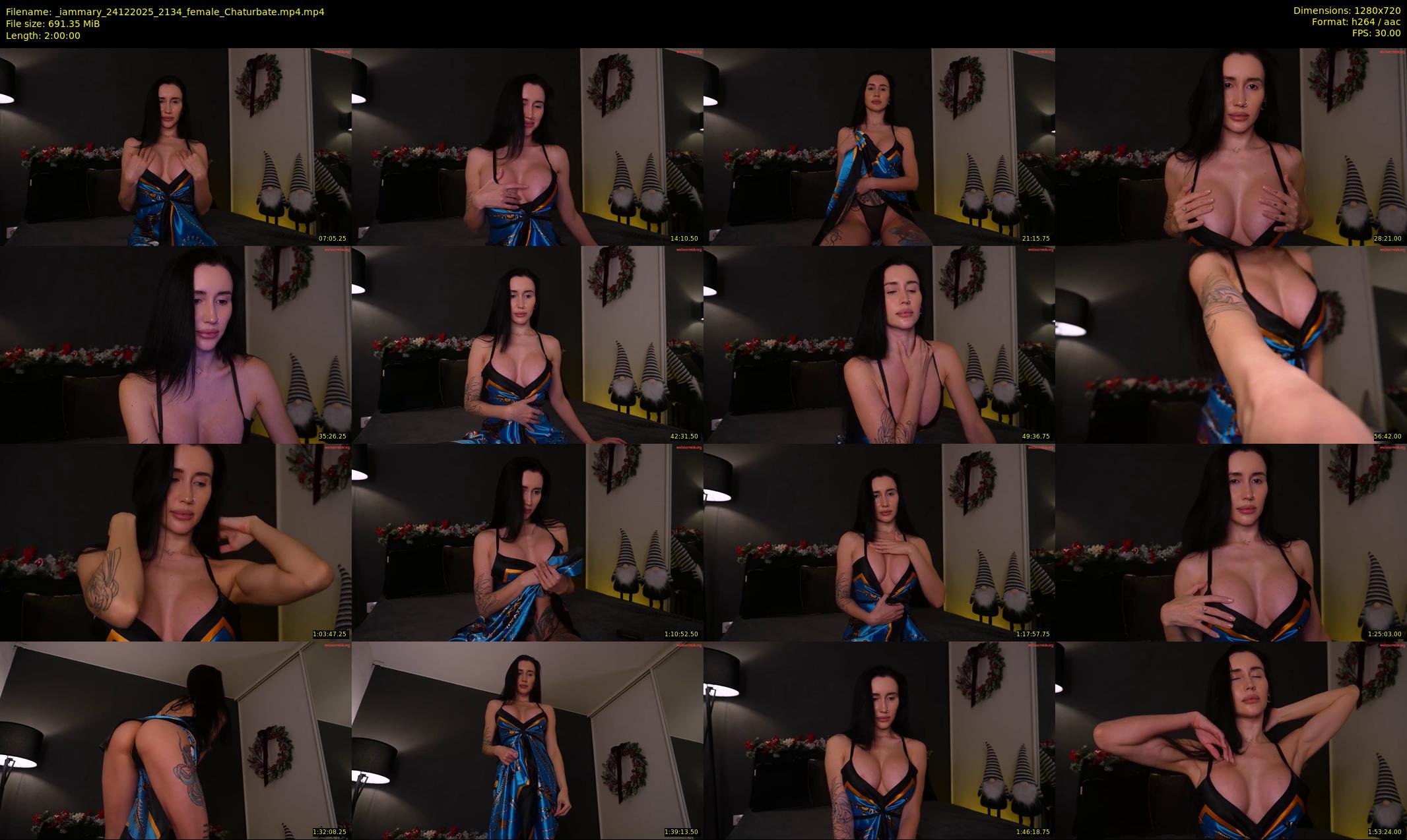 _iammary — 120 minute Chaturbate female cam show recording, 720p, Dec 24, 2025