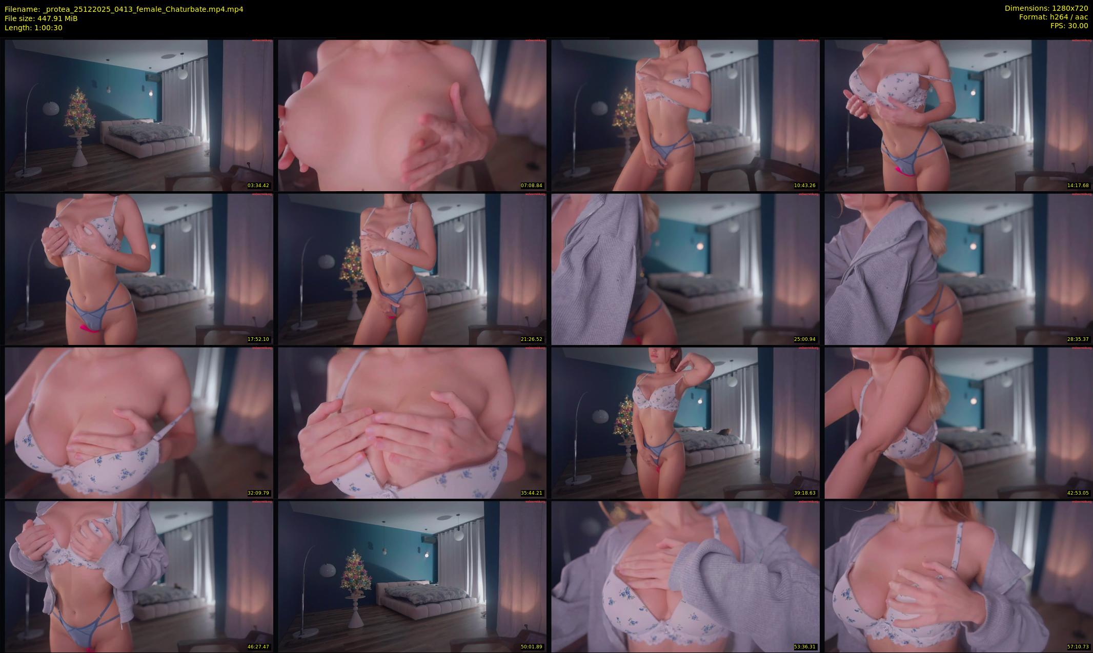 _protea — 61 minute Chaturbate female cam show recording, 720p, Dec 25, 2025