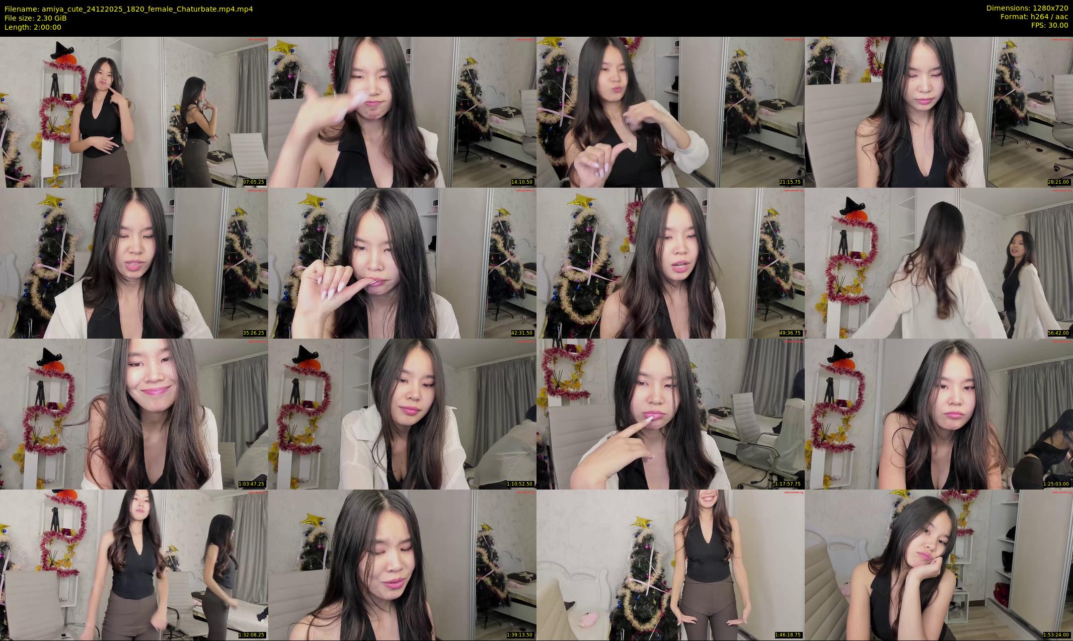 amiya_cute — 120 minute Chaturbate female cam show recording, 720p, Dec 24, 2025