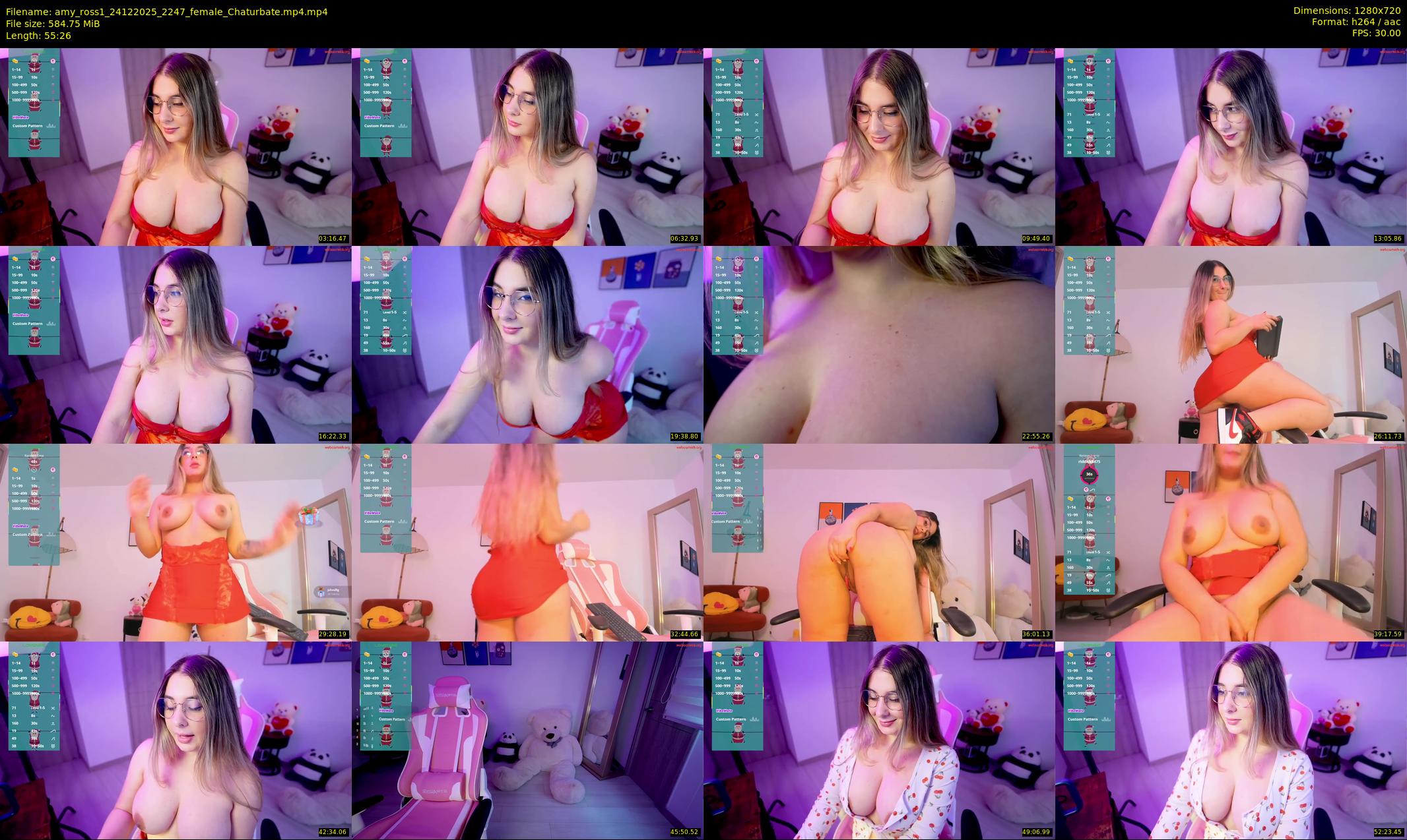 amy_ross1 — 56 minute Chaturbate female cam show recording, 720p, Dec 24, 2025