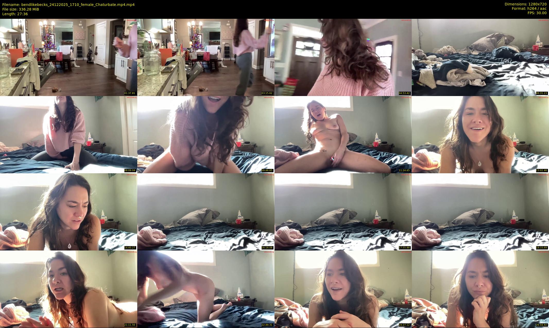 bendlikebecks — 28 minute Chaturbate female cam show recording, 720p, Dec 24, 2025