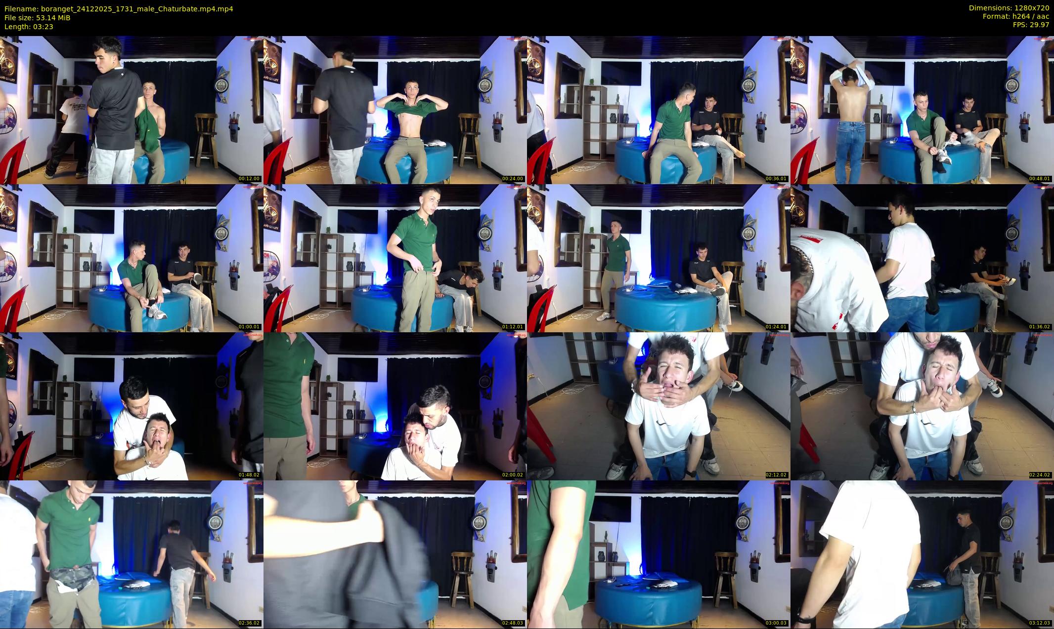 boranget — 4 minute Chaturbate male cam show recording, 720p, Dec 24, 2025