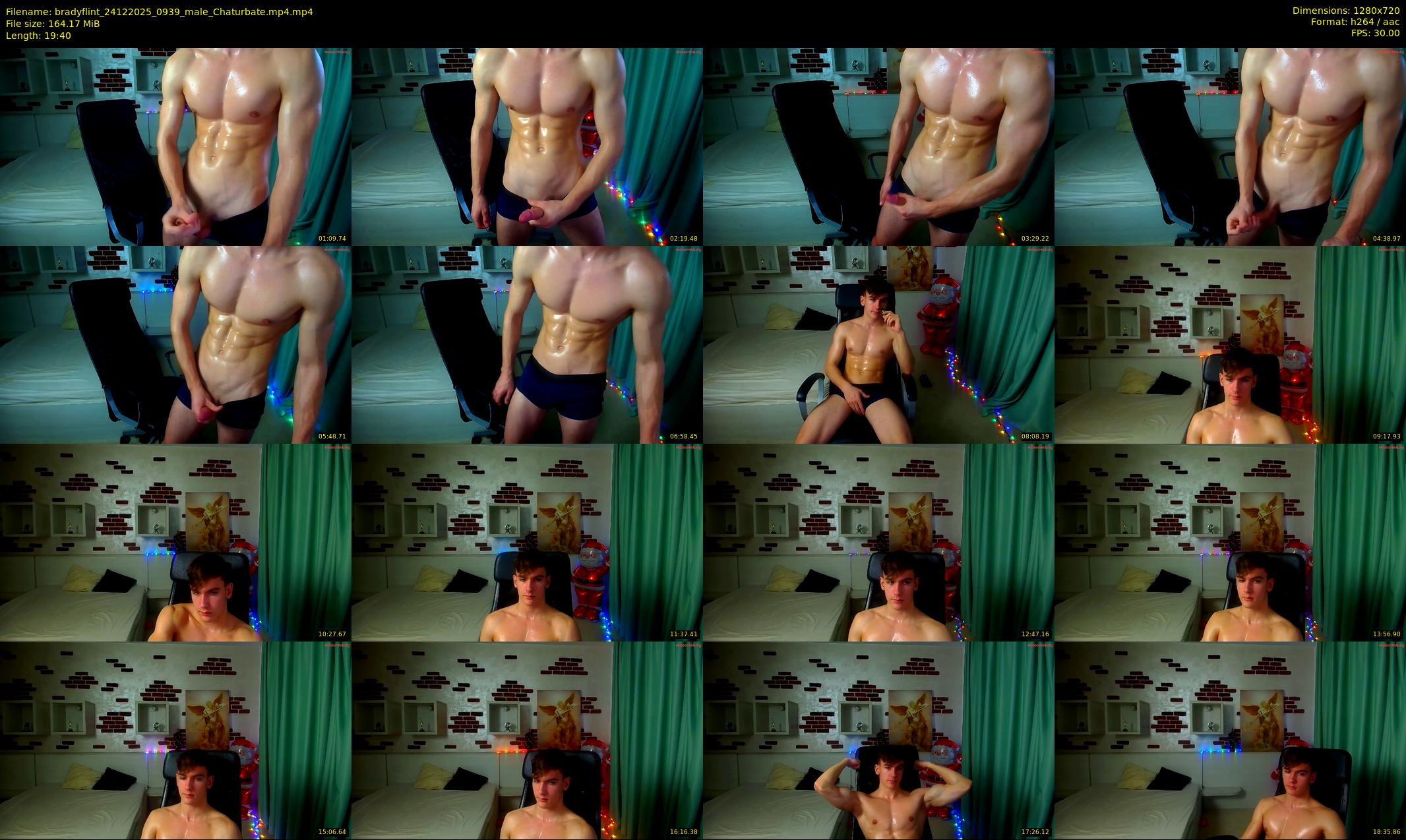 bradyflint — 20 minute Chaturbate male cam show recording, 720p, Dec 24, 2025