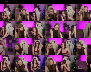 bright_diamonds_054 — 120 minute Chaturbate couple cam show recording, 720p, Dec 24, 2025