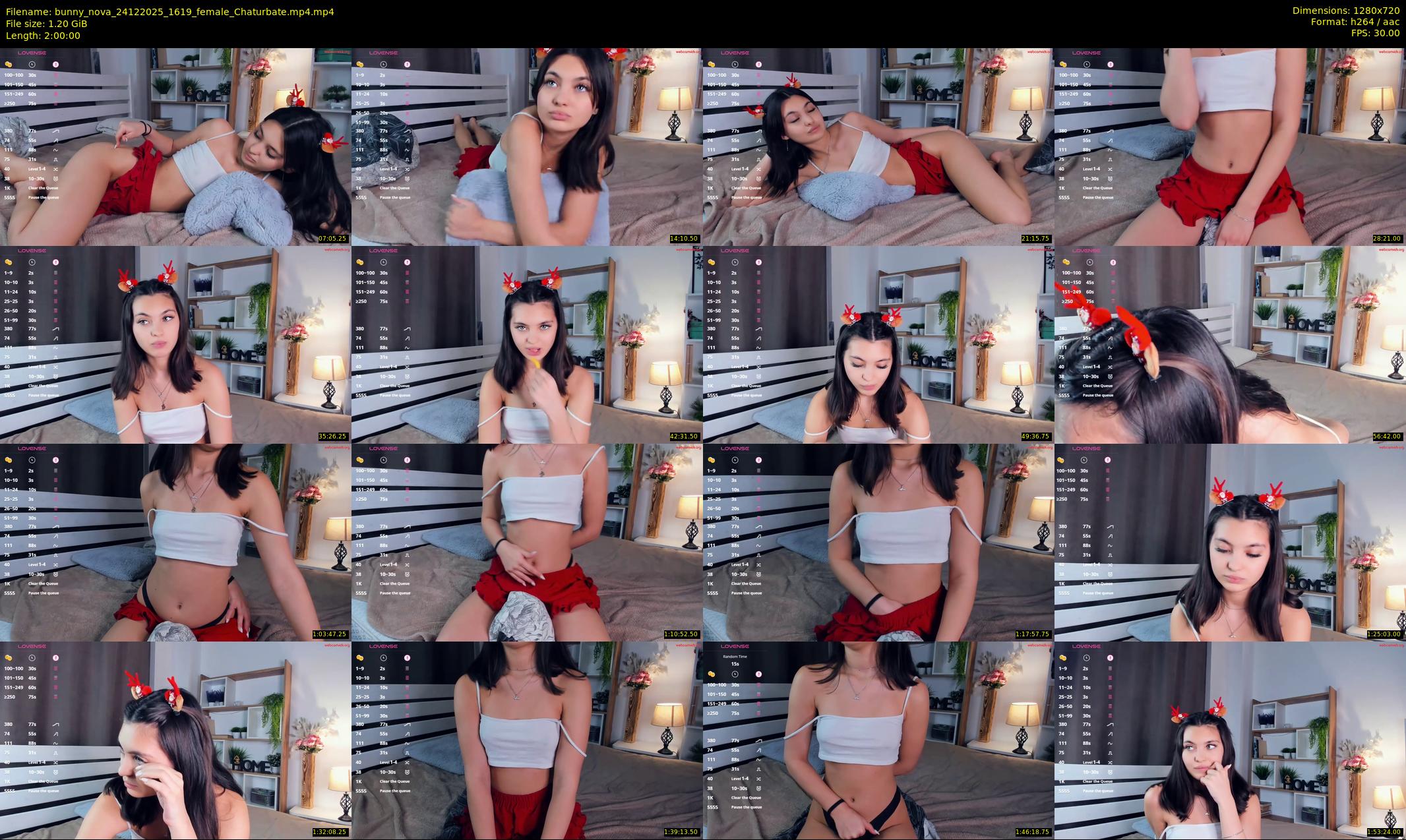 bunny_nova — 120 minute Chaturbate female cam show recording, 720p, Dec 24, 2025