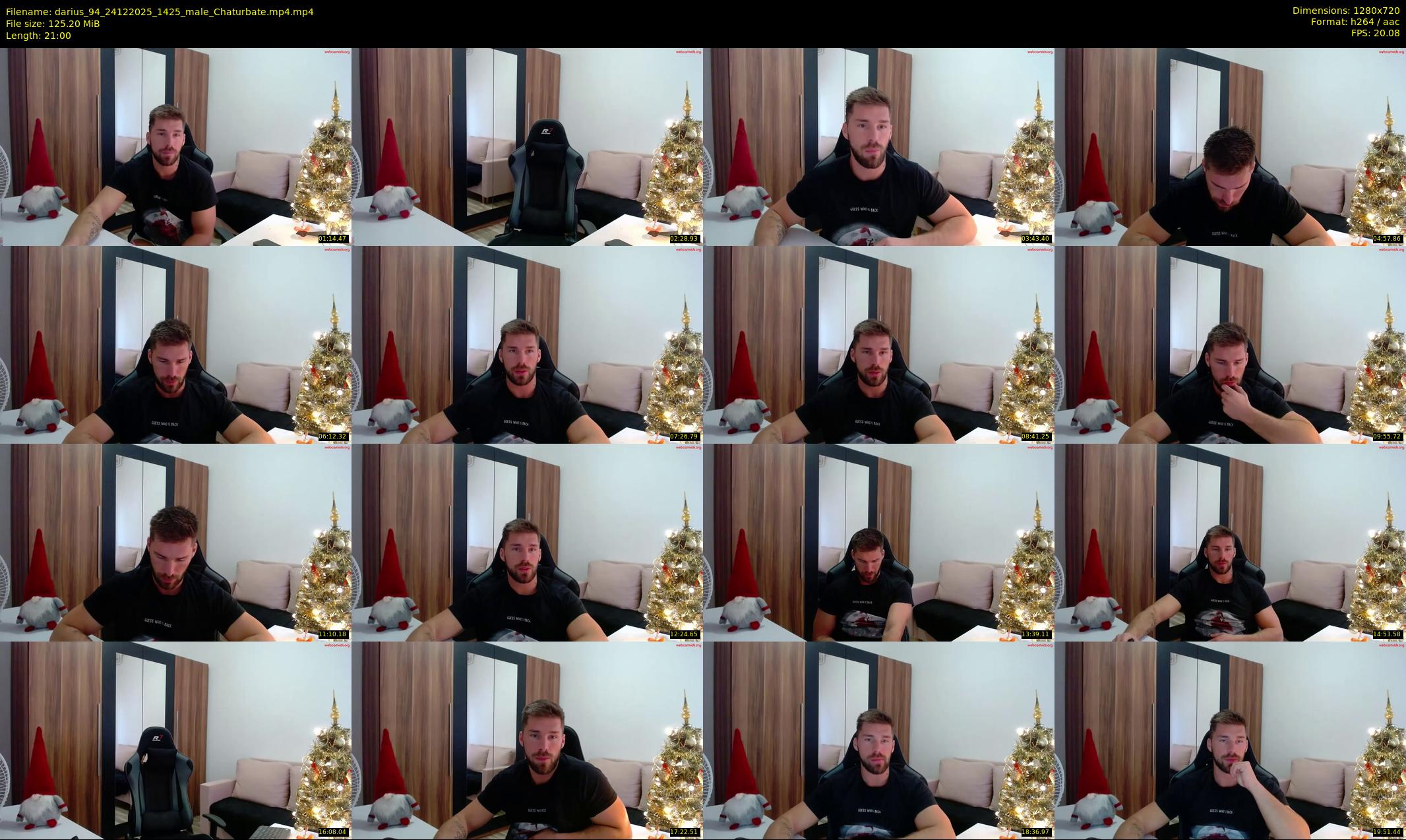 darius_94 — 21 minute Chaturbate male cam show recording, 720p, Dec 24, 2025
