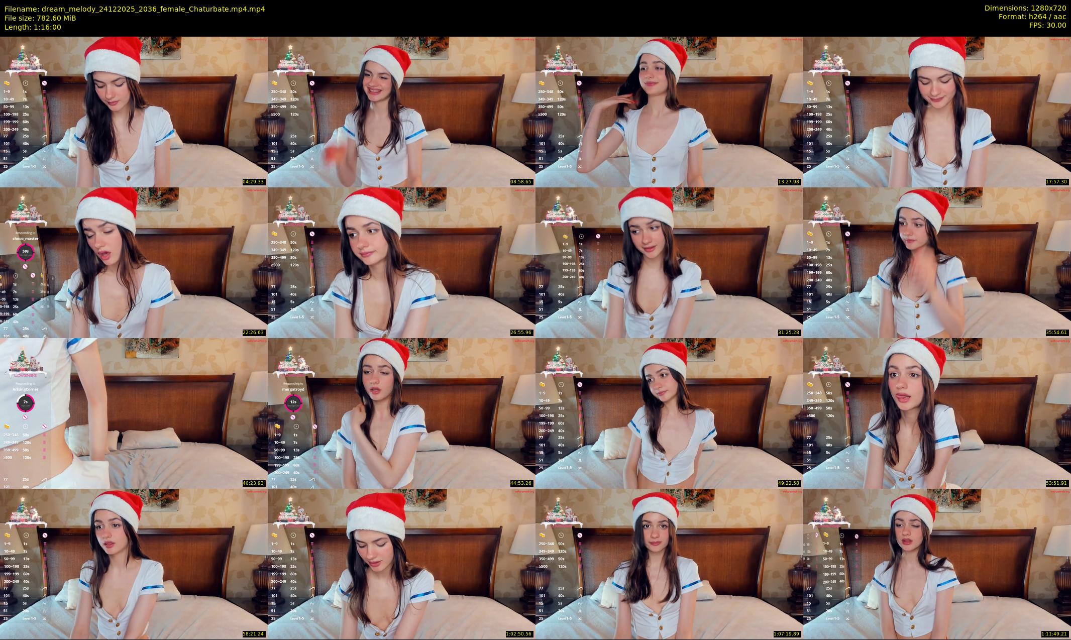 dream_melody — 76 minute Chaturbate female cam show recording, 720p, Dec 24, 2025