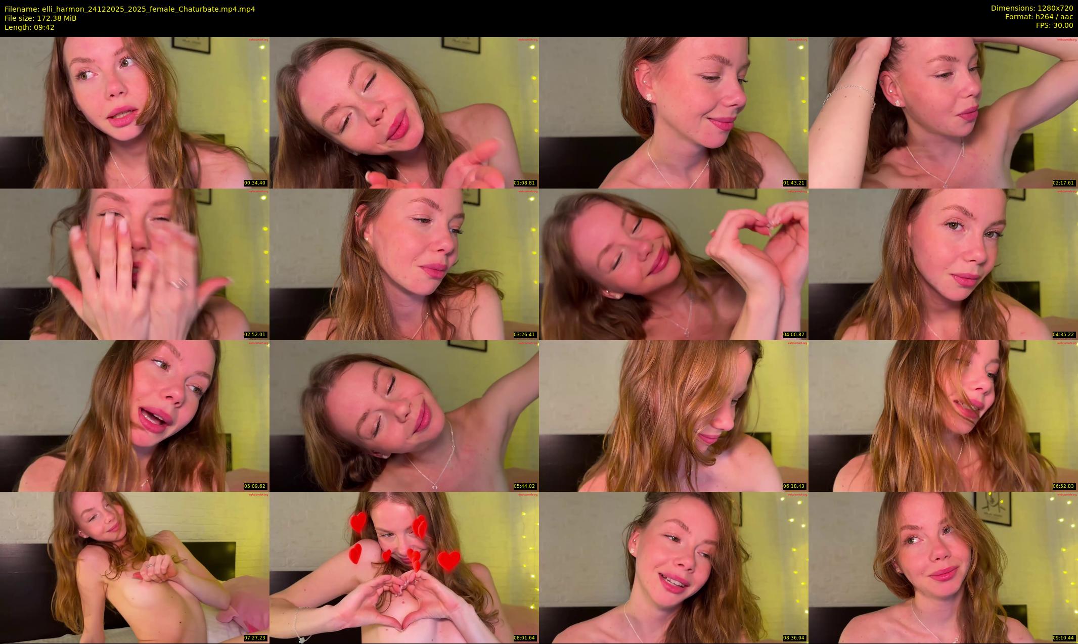 elli_harmon — 10 minute Chaturbate female cam show recording, 720p, Dec 24, 2025