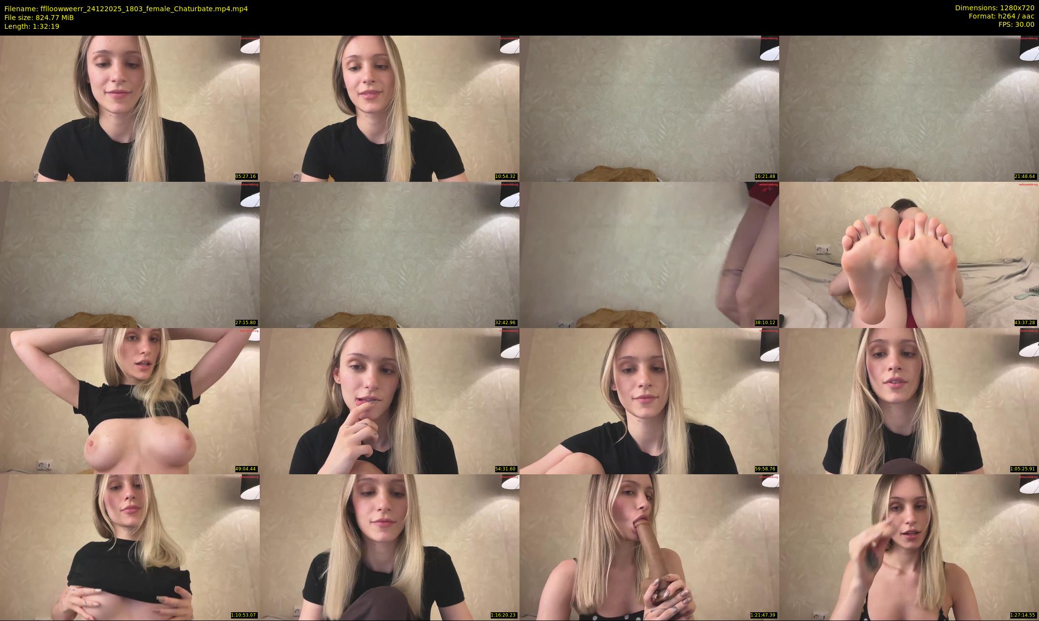 fflloowweerr — 93 minute Chaturbate couple cam show recording, 720p, Dec 24, 2025