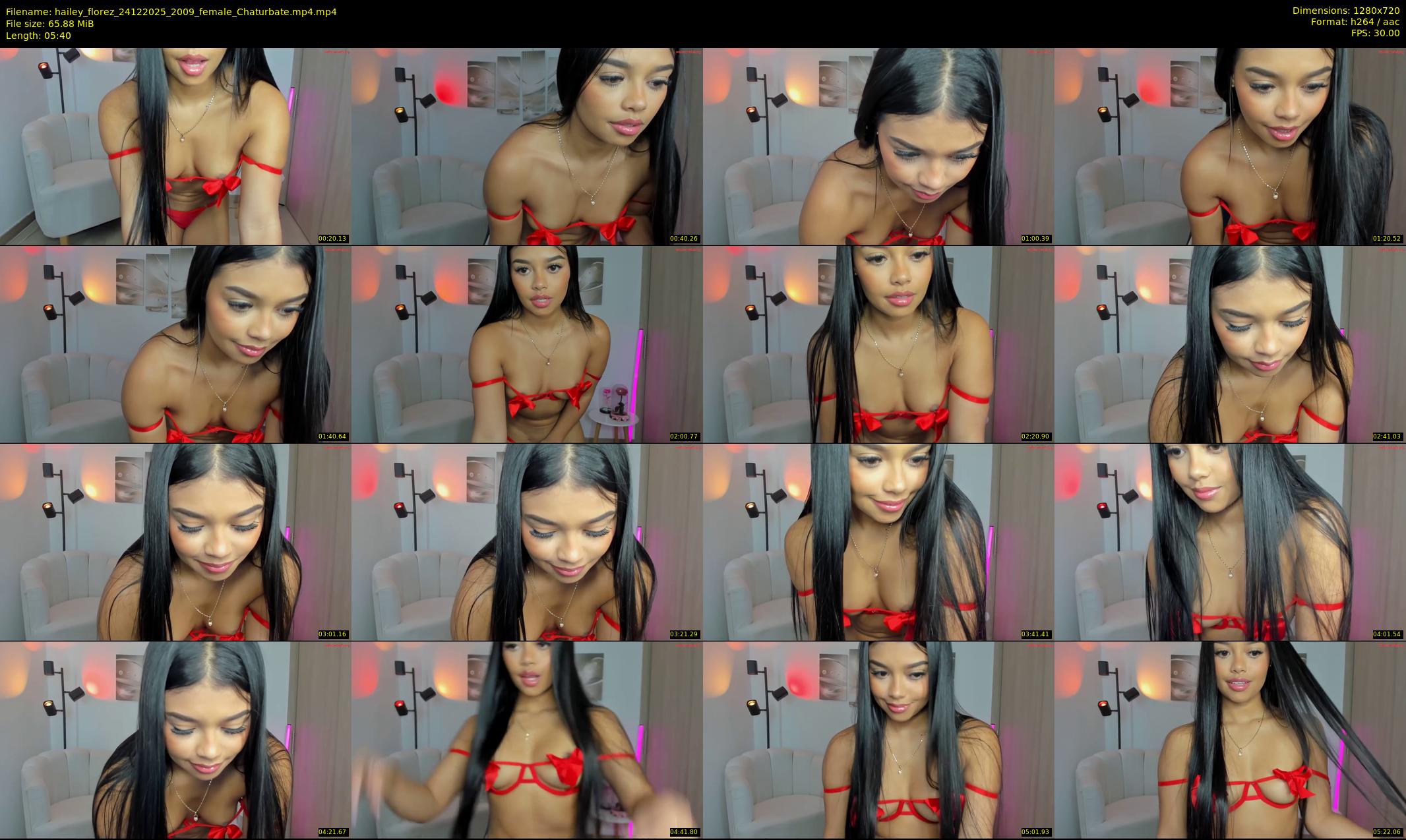 hailey_florez — 6 minute Chaturbate female cam show recording, 720p, Dec 24, 2025