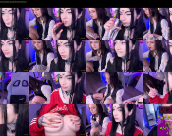 i_died_again — 68 minute Chaturbate female cam show recording, 720p, Dec 24, 2025