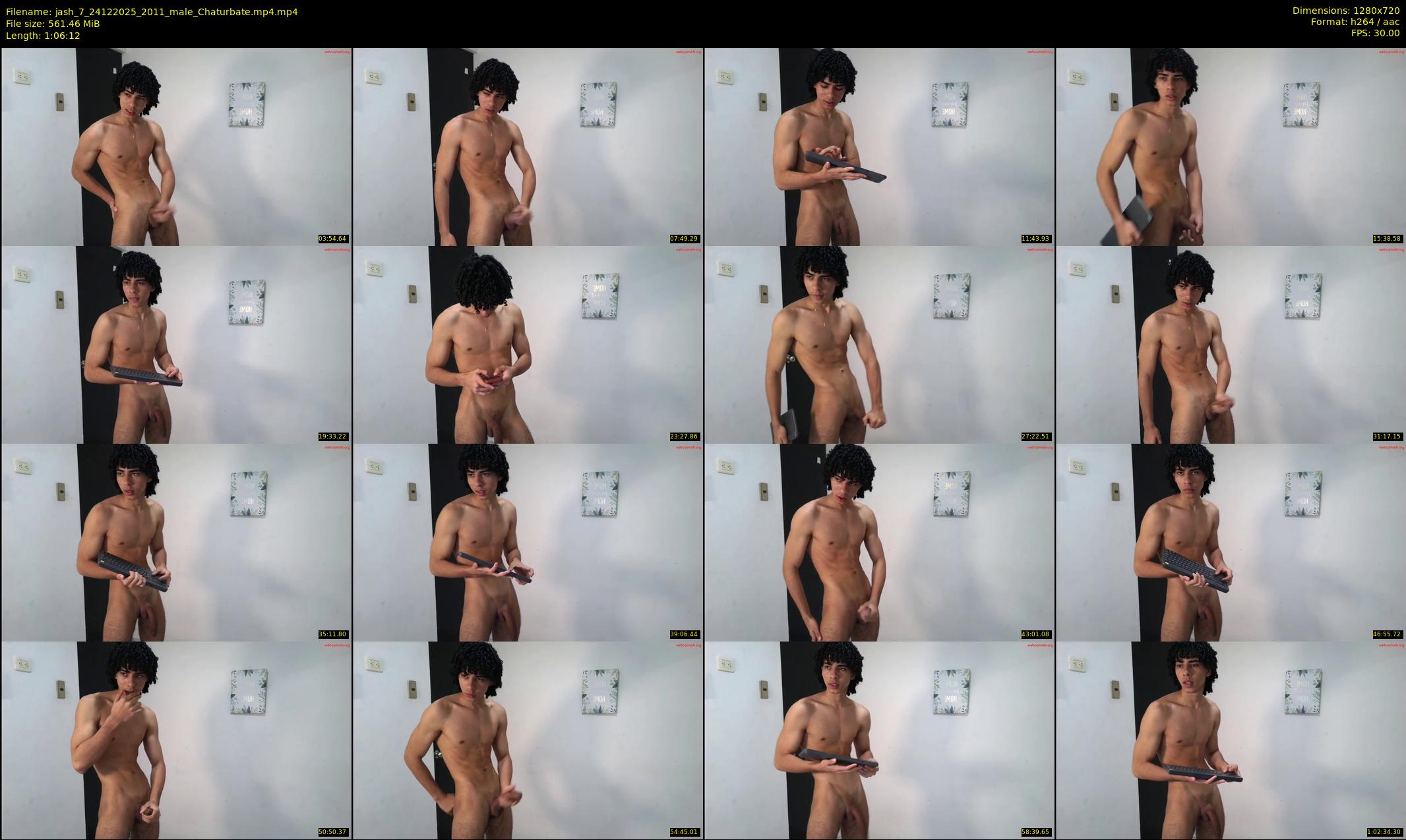 jash_7 — 67 minute Chaturbate male cam show recording, 720p, Dec 24, 2025