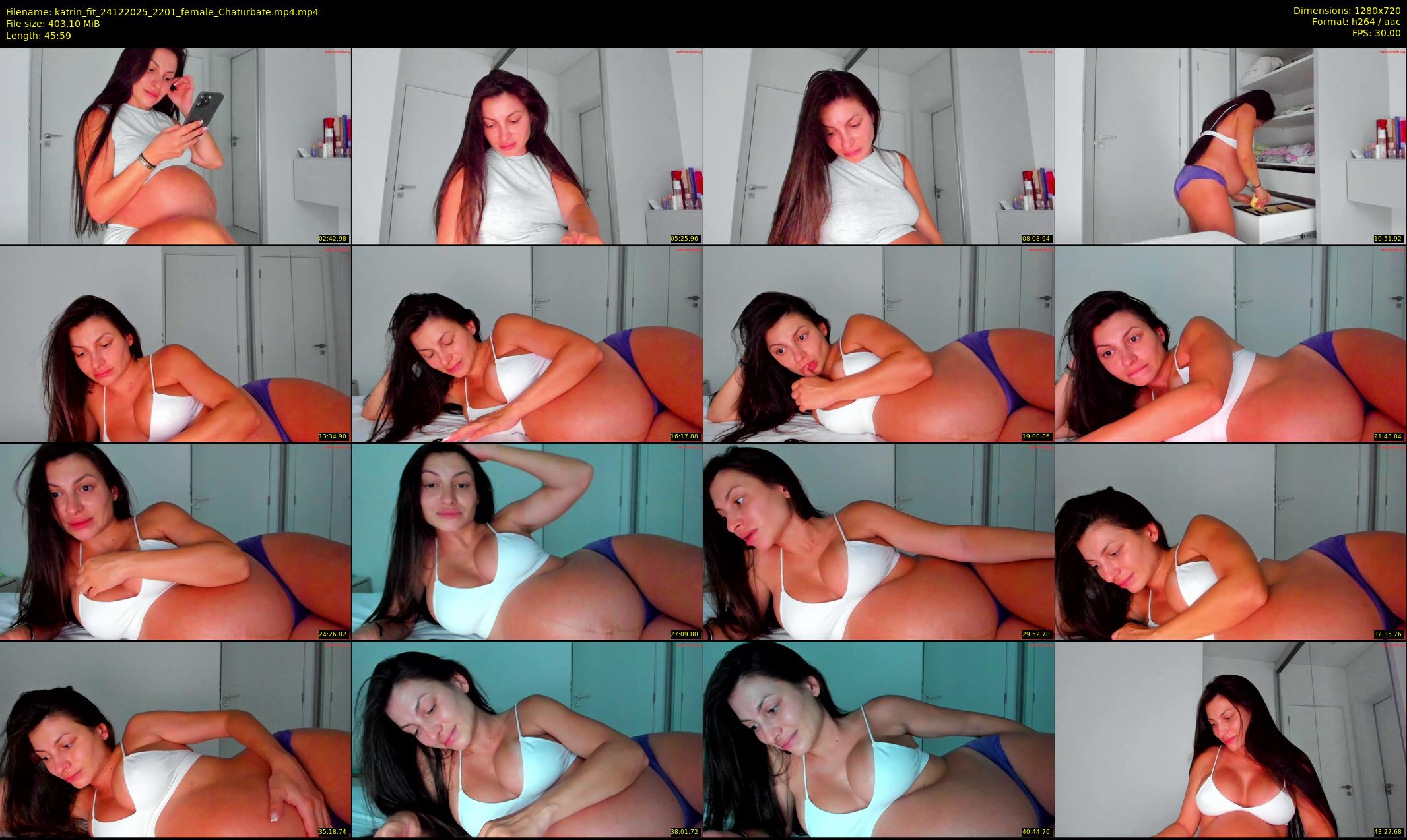 katrin_fit — 46 minute Chaturbate female cam show recording, 720p, Dec 24, 2025