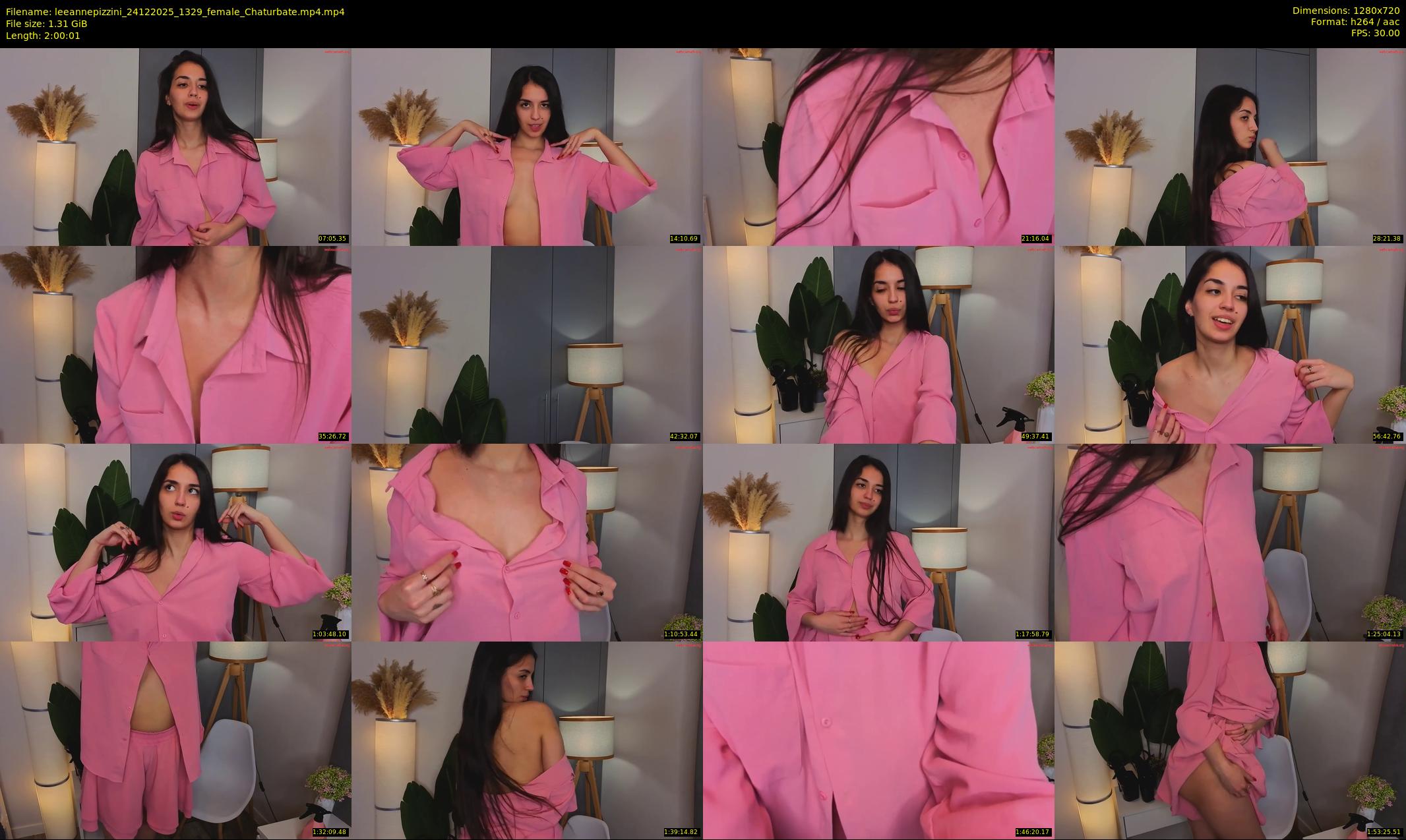 leeannepizzini — 121 minute Chaturbate female cam show recording, 720p, Dec 24, 2025