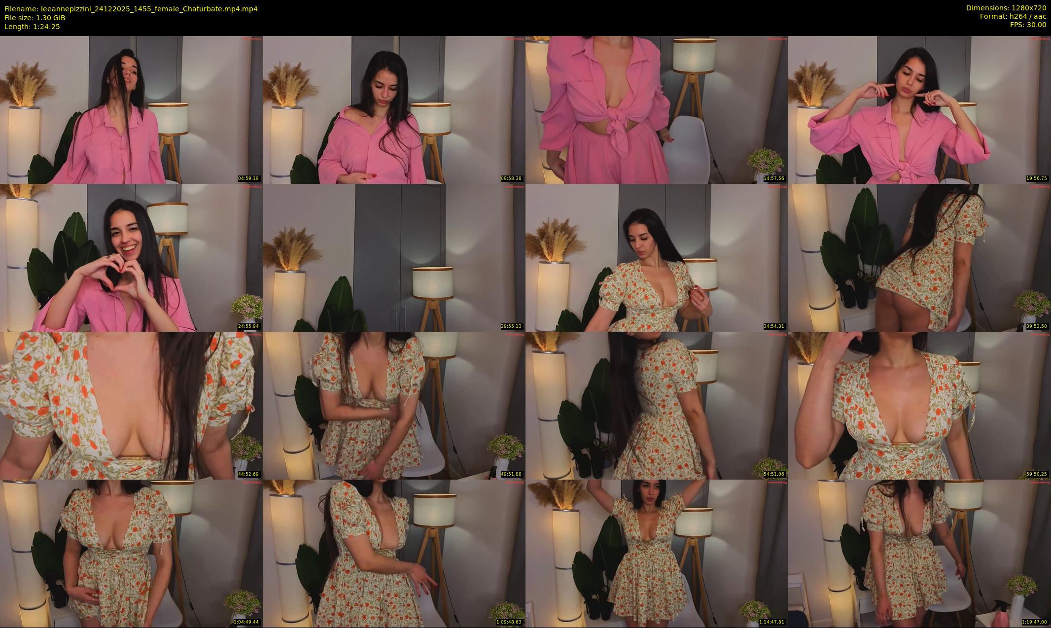 leeannepizzini — 85 minute Chaturbate female cam show recording, 720p, Dec 24, 2025