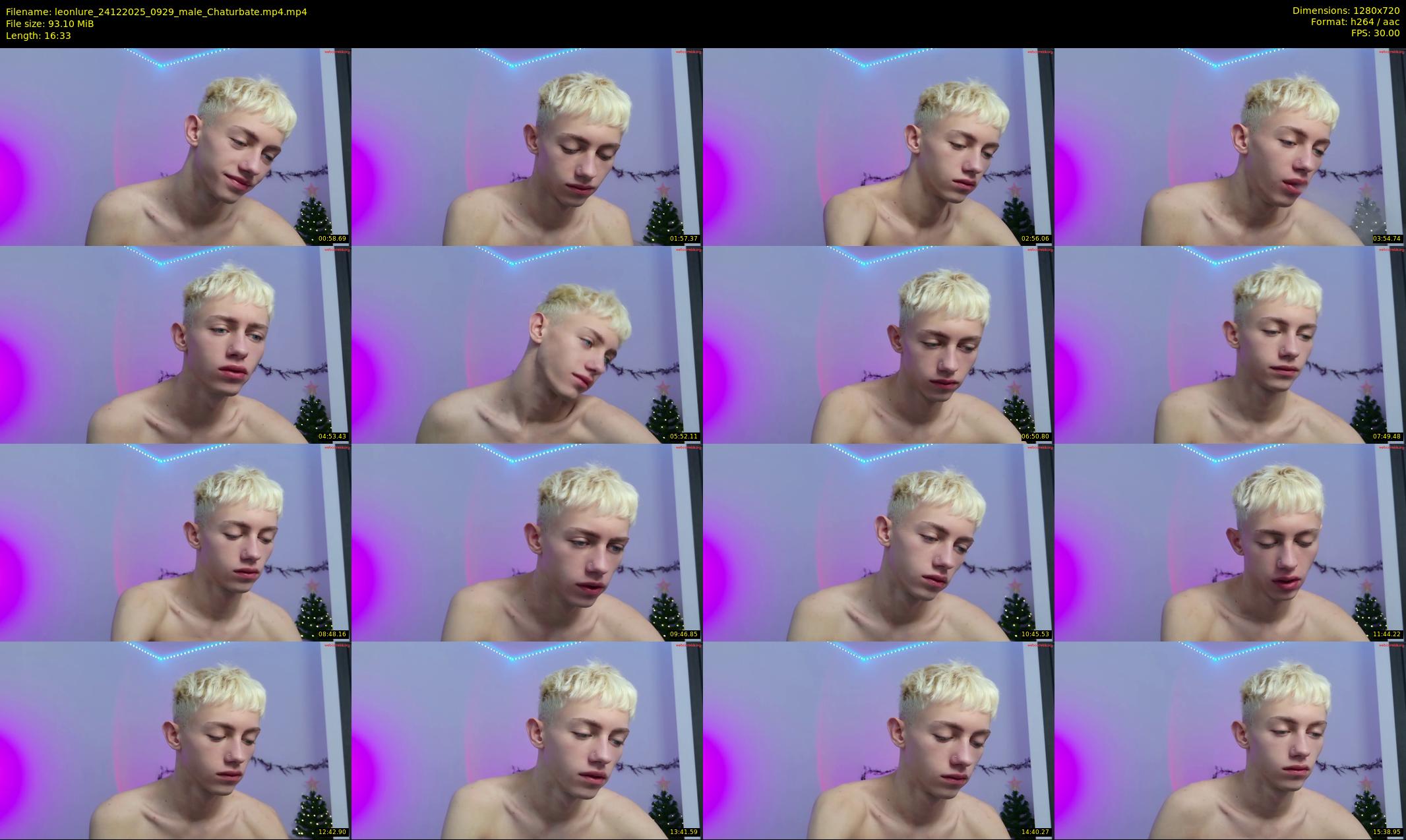 leonlure — 17 minute Chaturbate male cam show recording, 720p, Dec 24, 2025
