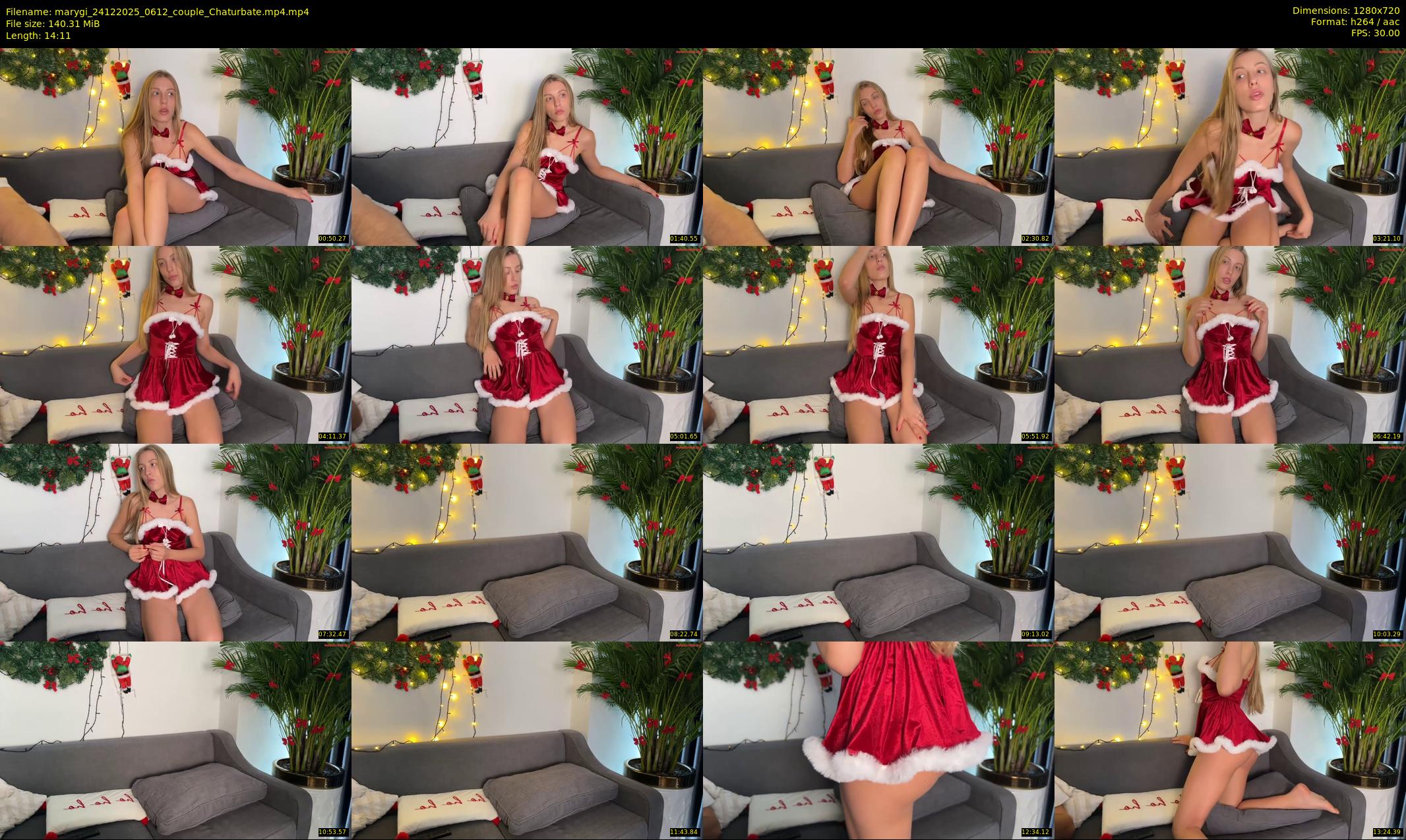 marygi — 15 minute Chaturbate couple cam show recording, 720p, Dec 24, 2025