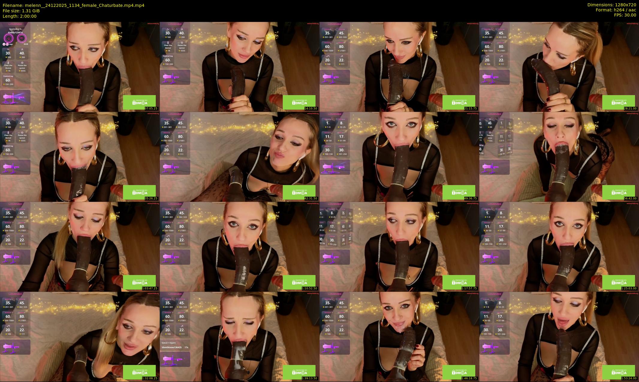 melenn_ — 120 minute Chaturbate female cam show recording, 720p, Dec 24, 2025