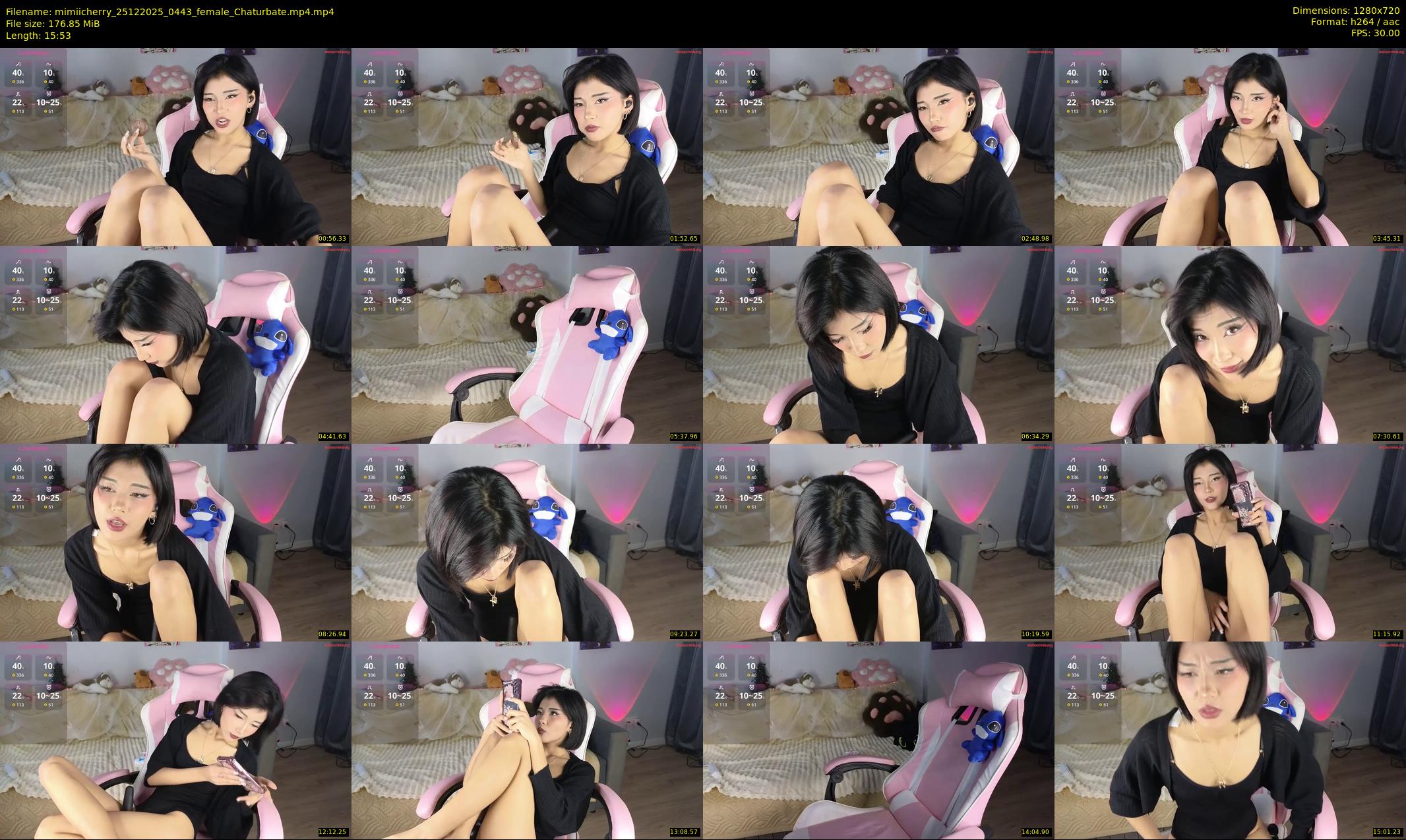 mimiicherry — 16 minute Chaturbate female cam show recording, 720p, Dec 25, 2025