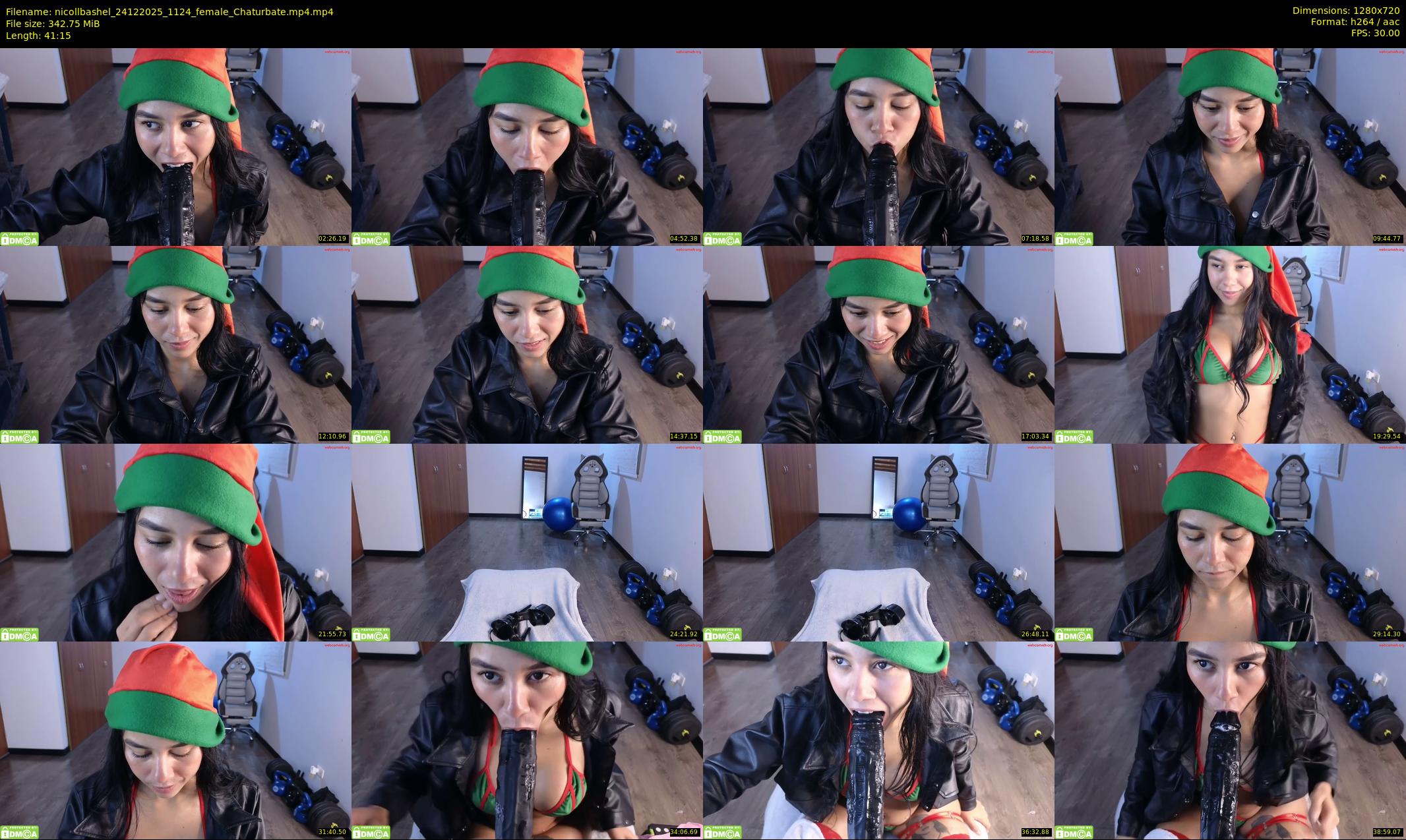 nicollbashel — 42 minute Chaturbate female cam show recording, 720p, Dec 24, 2025