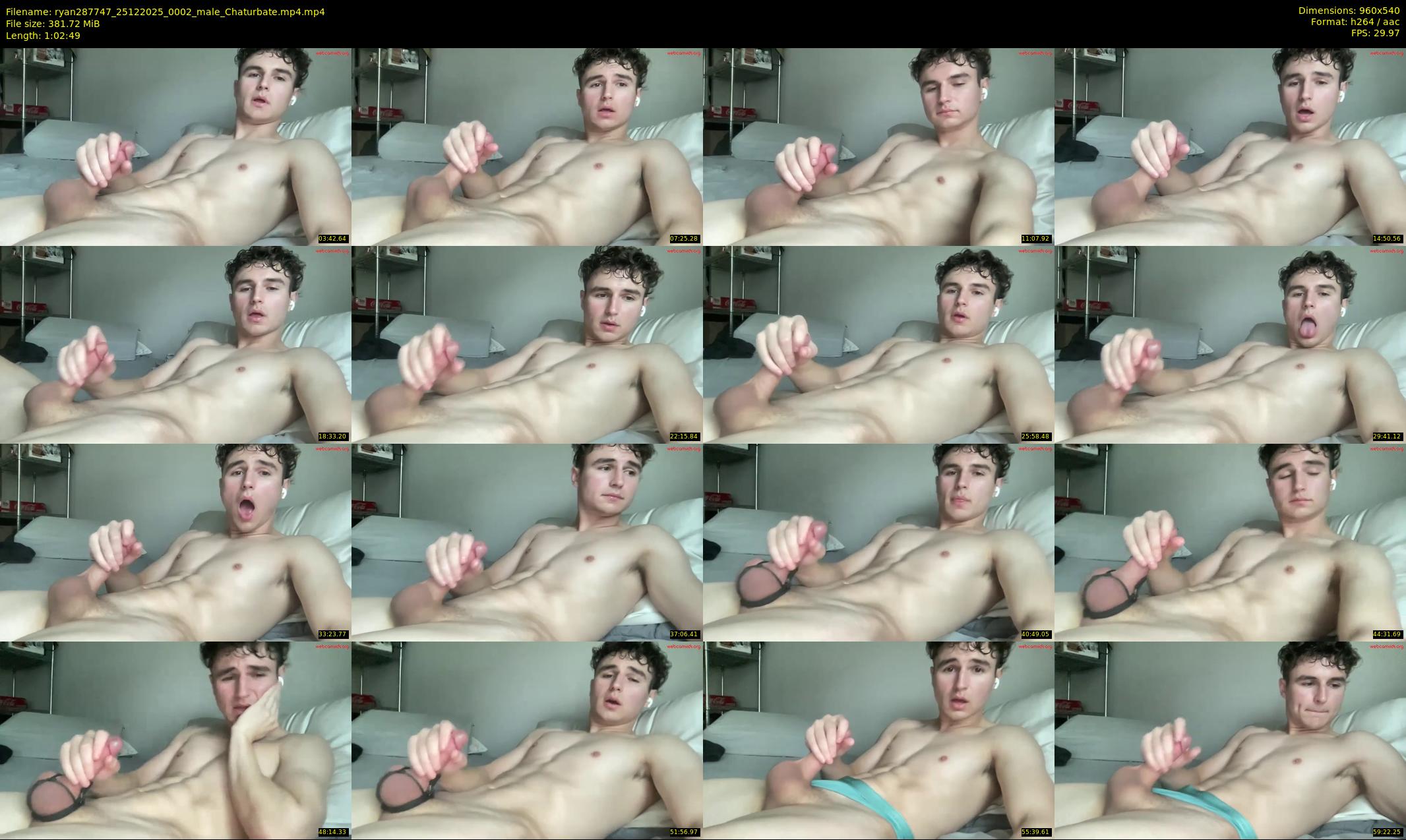 ryan287747 — 63 minute Chaturbate male cam show recording, 480p, Dec 25, 2025