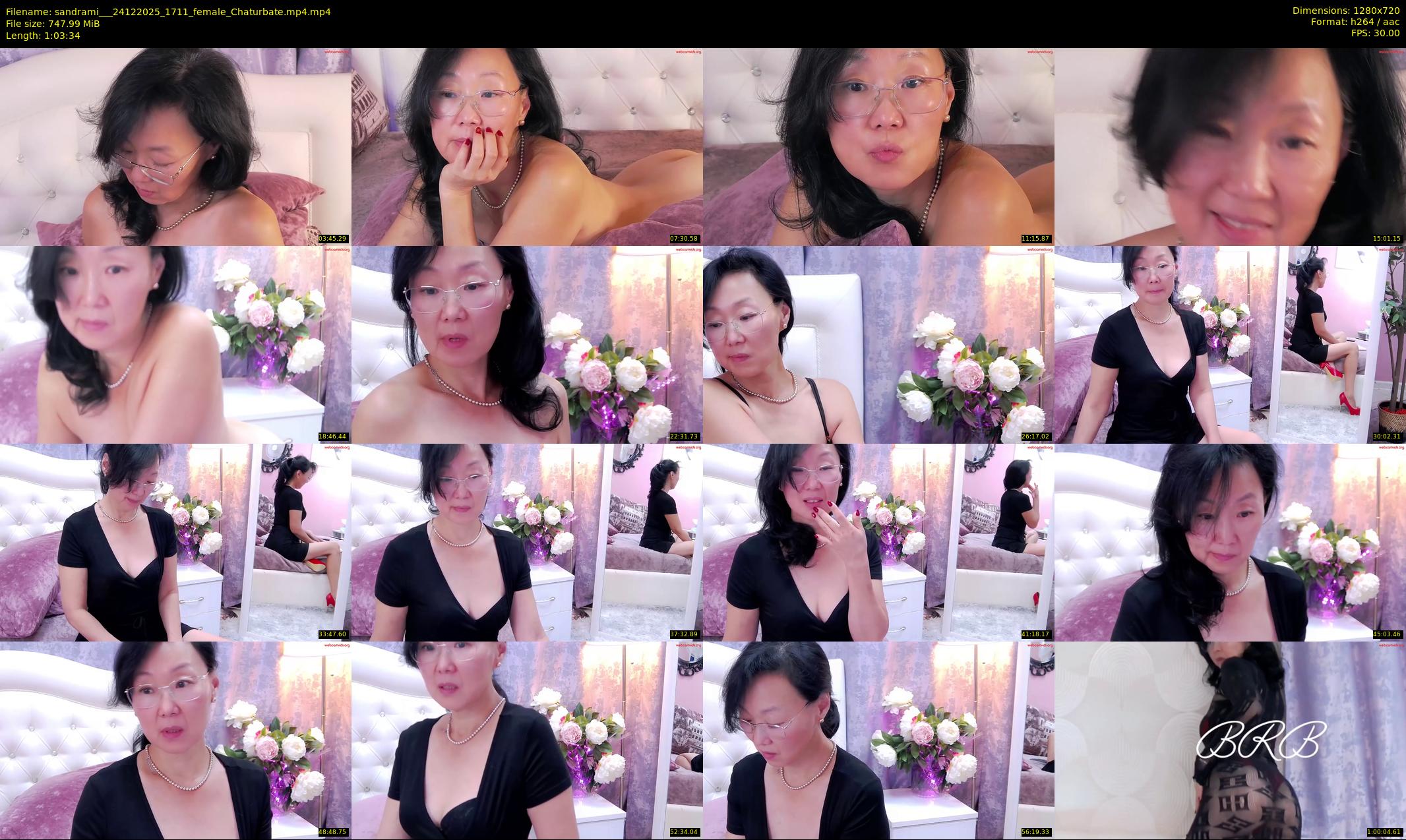 sandrami__ — 64 minute Chaturbate female cam show recording, 720p, Dec 24, 2025
