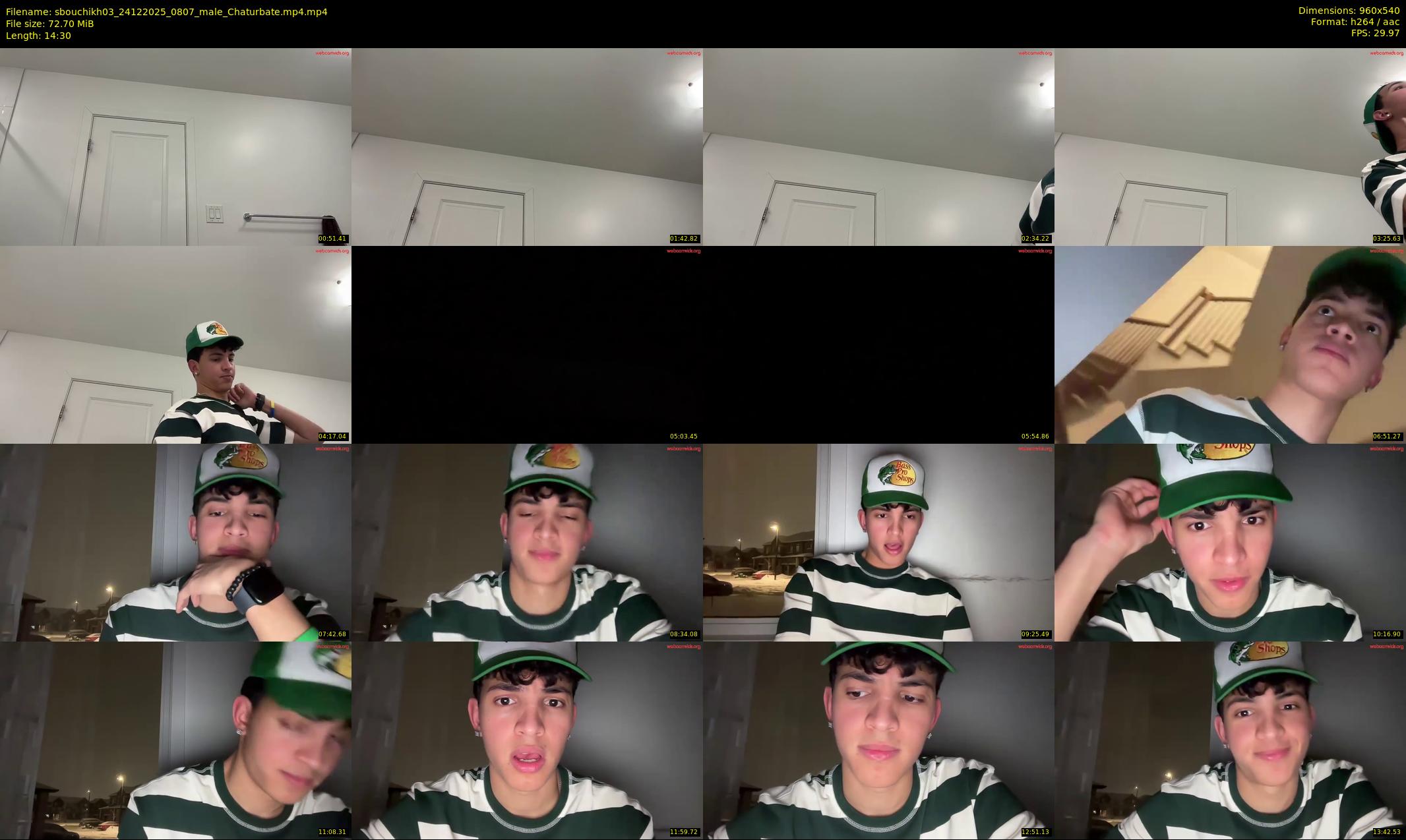 sbouchikh03 — 15 minute Chaturbate male cam show recording, 480p, Dec 24, 2025