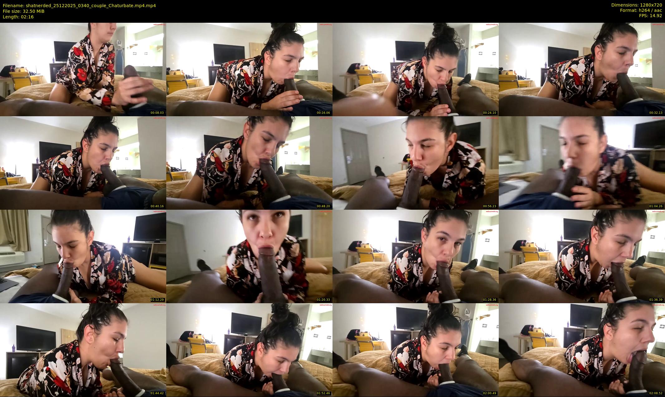 shatnerded — 3 minute Chaturbate couple cam show recording, 720p, Dec 25, 2025