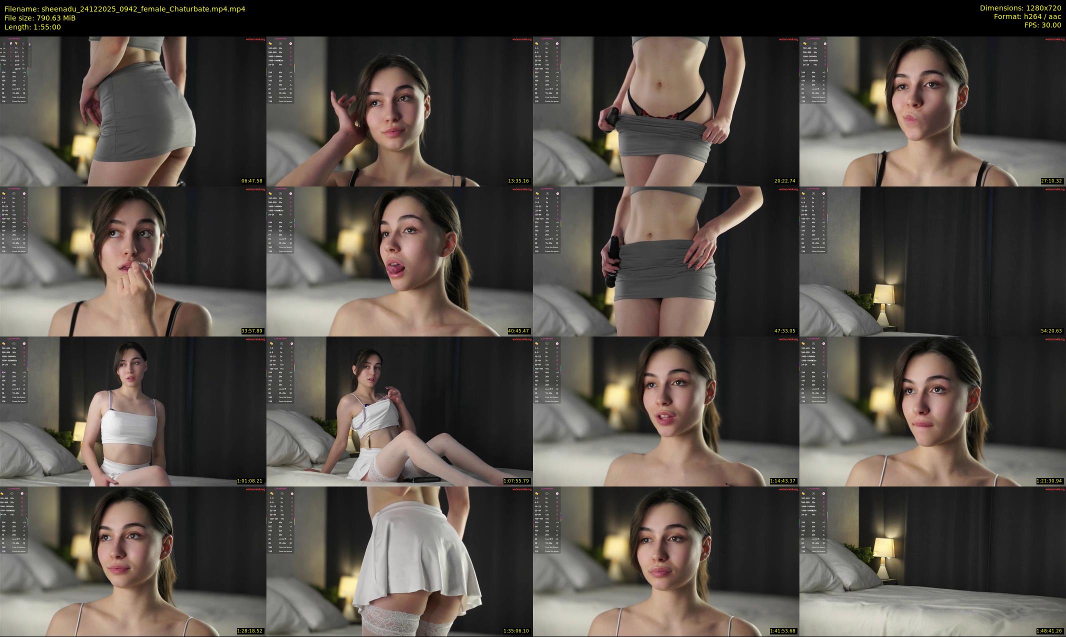 sheenadu — 115 minute Chaturbate female cam show recording, 720p, Dec 24, 2025