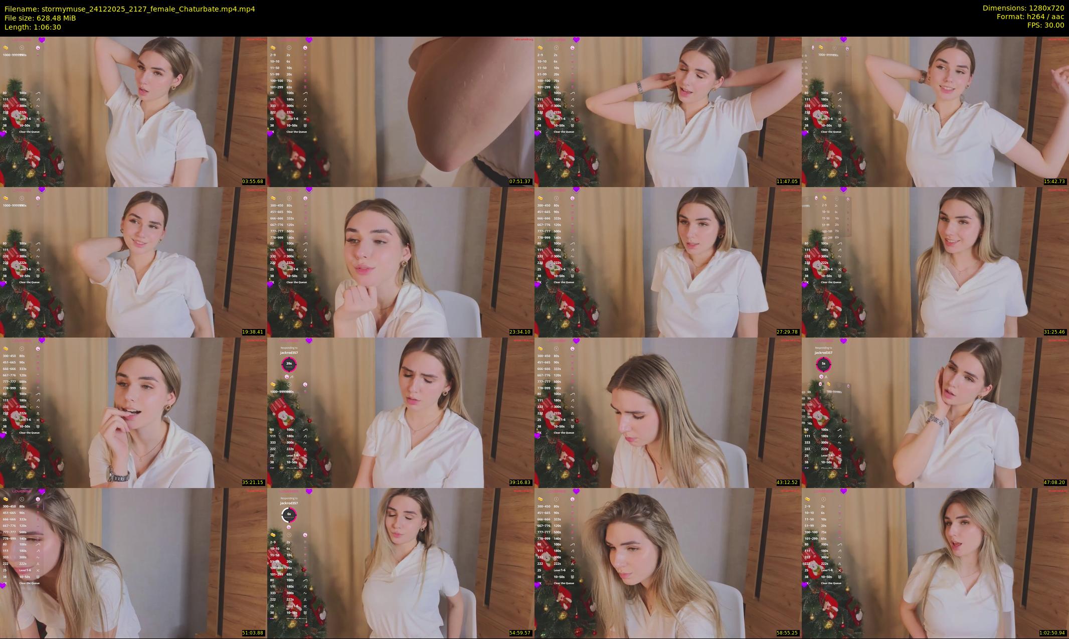 stormymuse — 67 minute Chaturbate female cam show recording, 720p, Dec 24, 2025