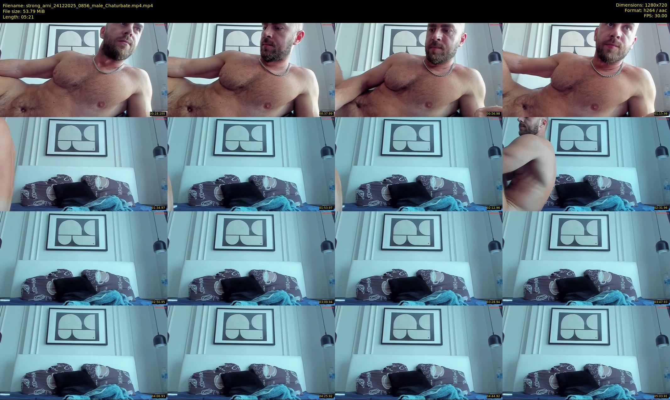 strong_arni — 6 minute Chaturbate male cam show recording, 720p, Dec 24, 2025