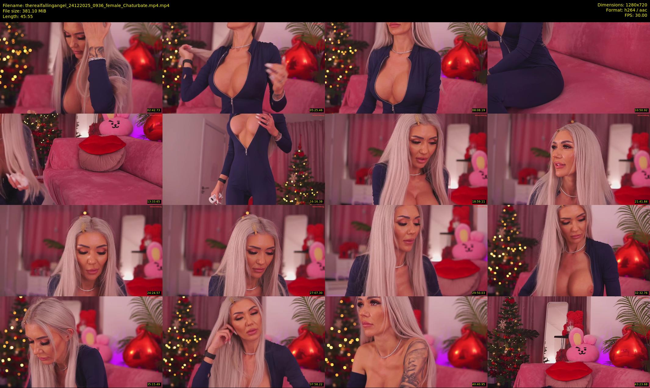 therealfallingangel — 46 minute Chaturbate female cam show recording, 720p, Dec 24, 2025