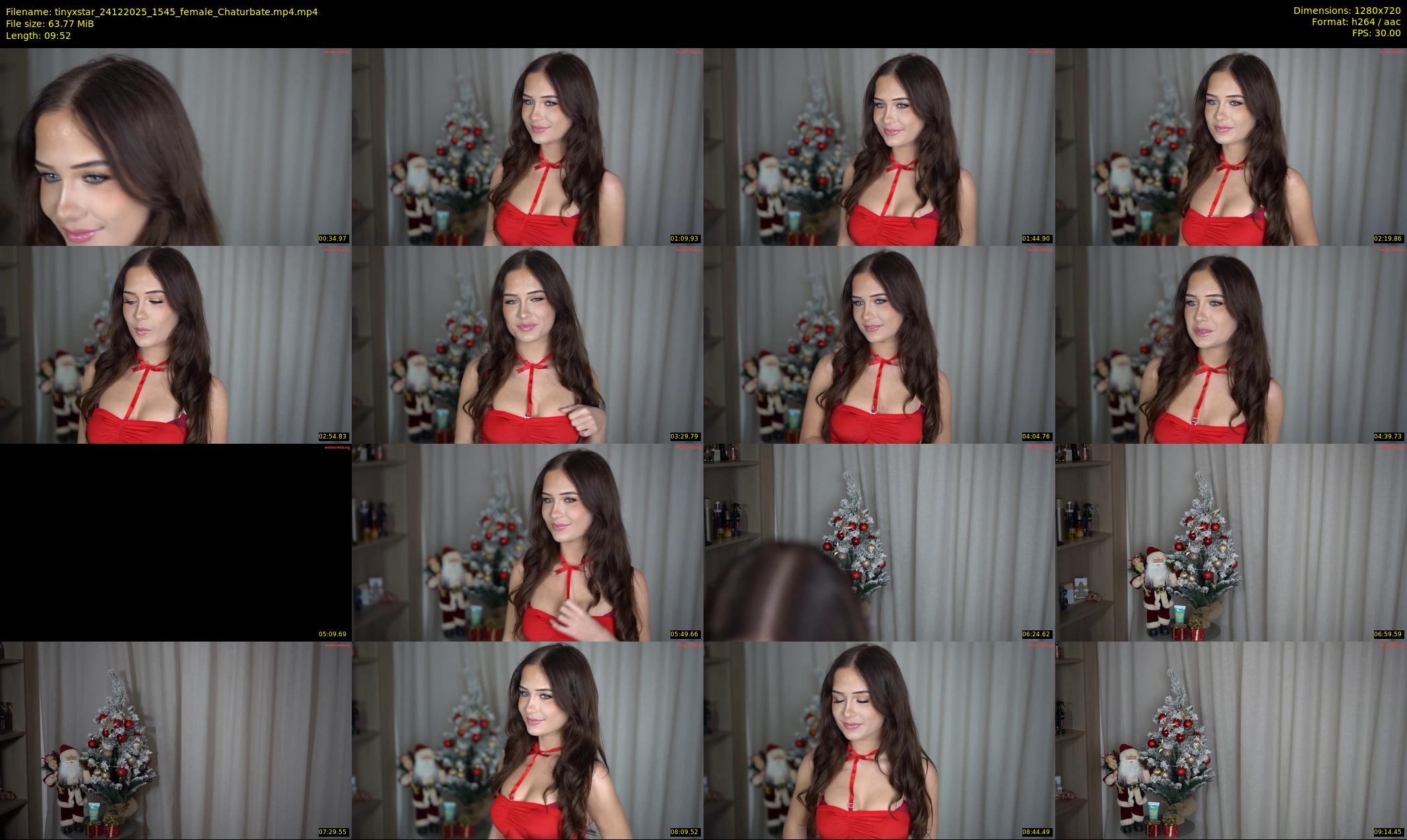 tinyxstar — 10 minute Chaturbate female cam show recording, 720p, Dec 24, 2025