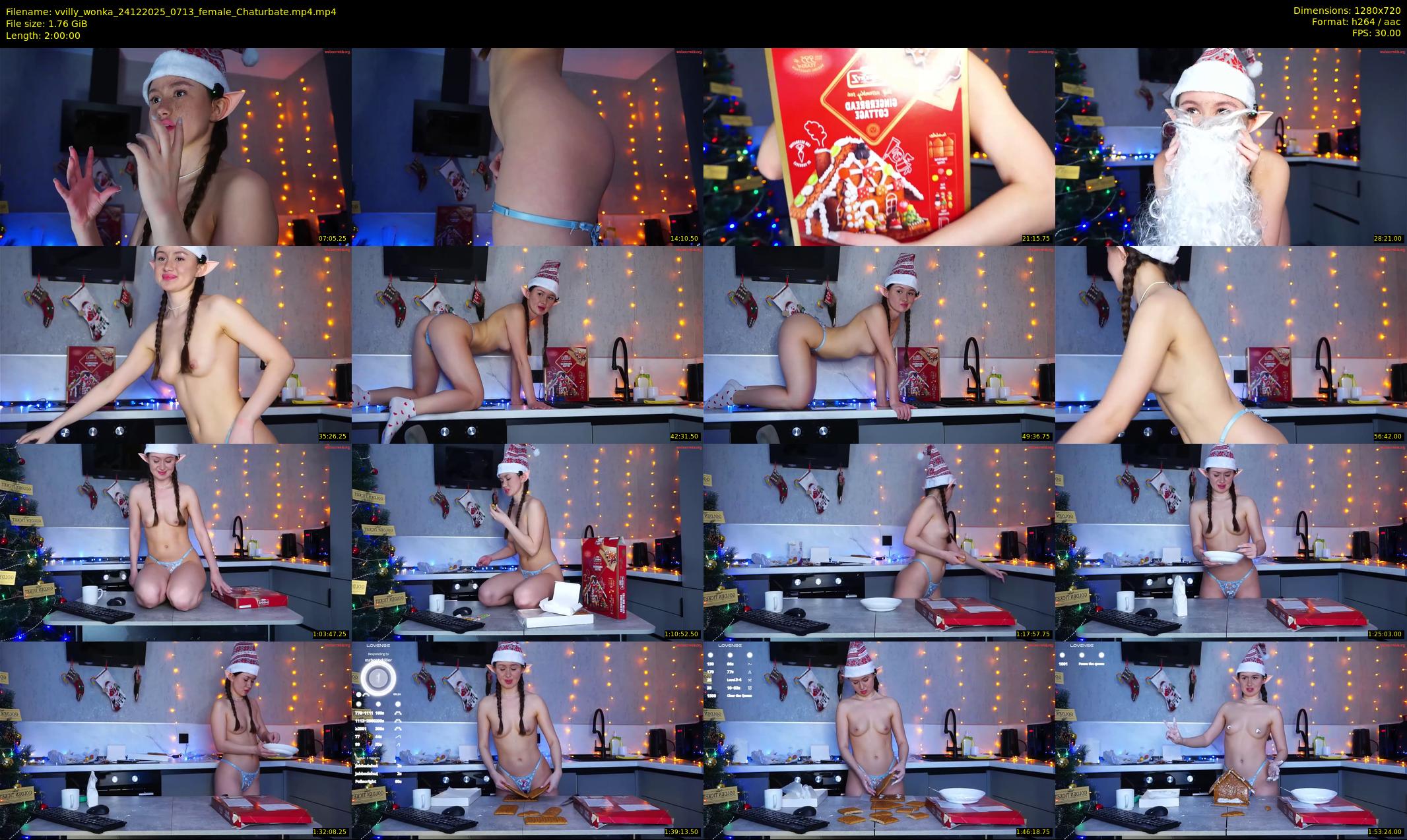vvilly_wonka — 120 minute Chaturbate female cam show recording, 720p, Dec 24, 2025