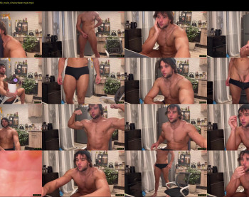 waka1453 — 100 minute Chaturbate male cam show recording, 720p, Dec 24, 2025