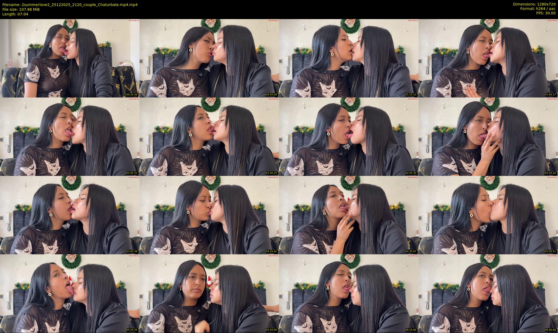 2summerlove2 — 8 minute Chaturbate female cam show recording, 720p, Dec 25, 2025