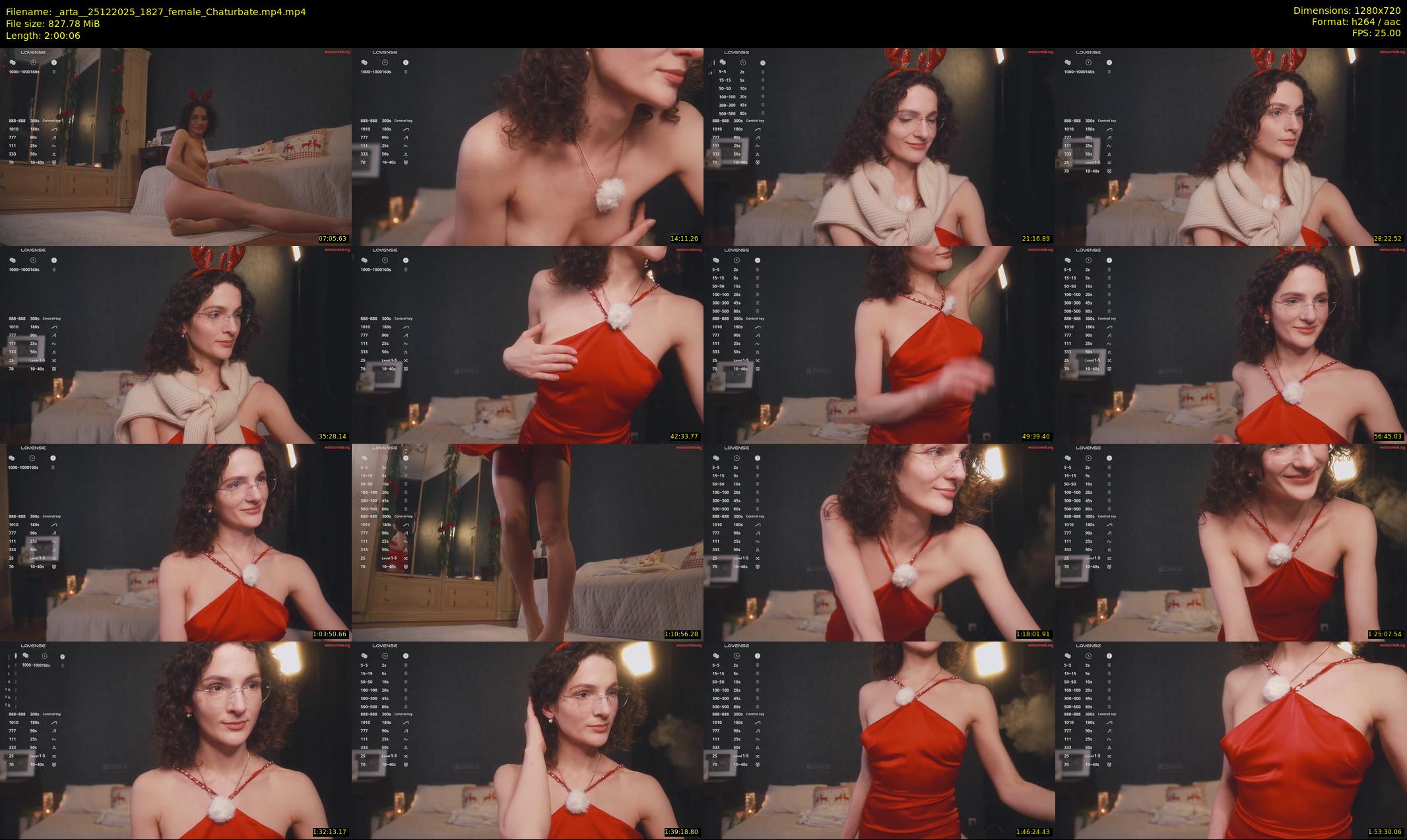 _arta_ — 121 minute Chaturbate female cam show recording, 720p, Dec 25, 2025
