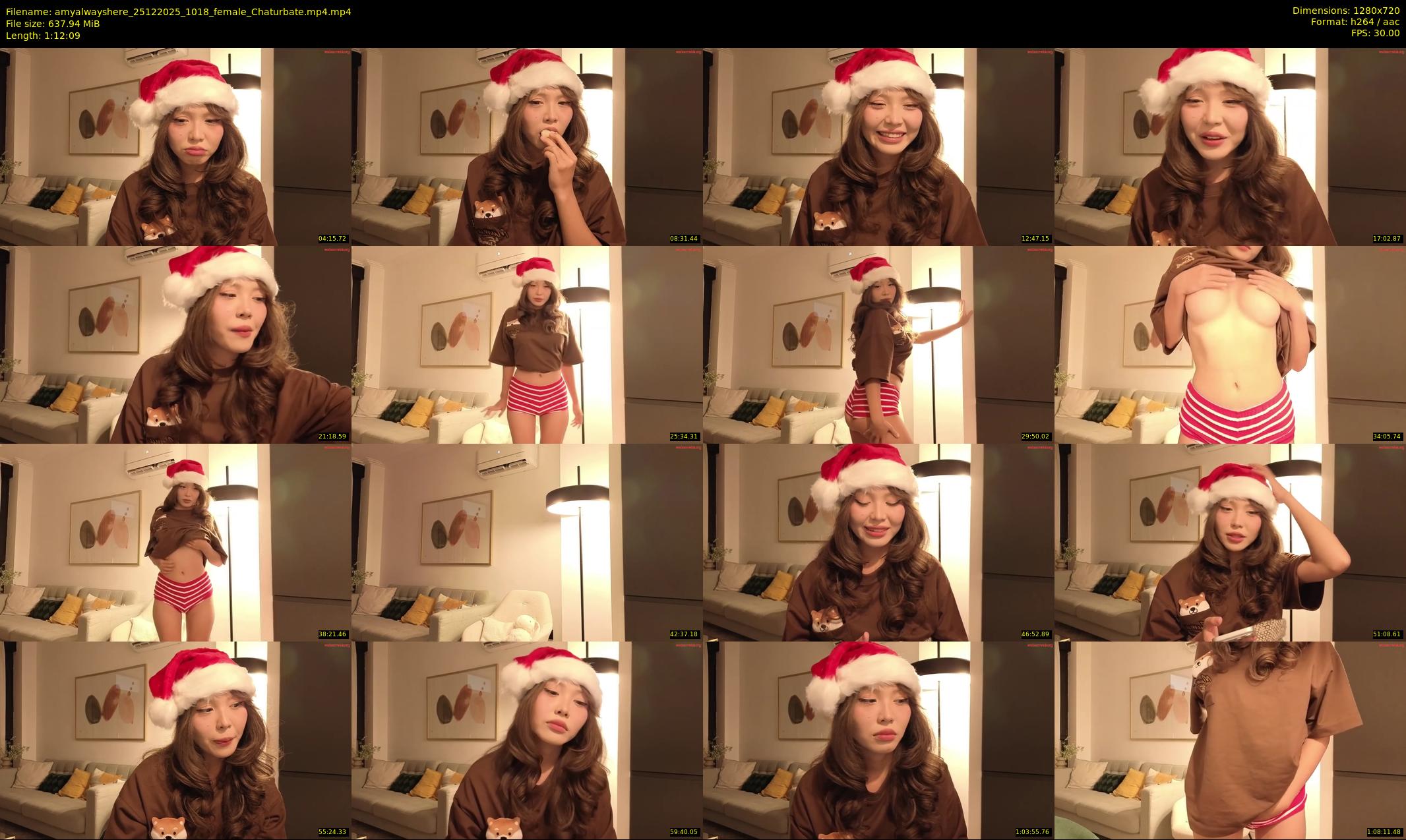 amyalwayshere — 73 minute Chaturbate female cam show recording, 720p, Dec 25, 2025