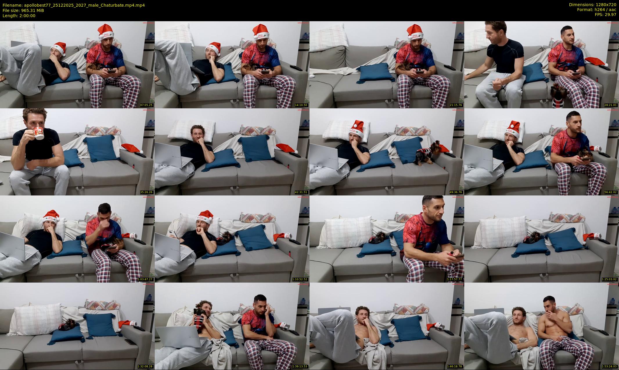 apollobest77 — 120 minute Chaturbate male cam show recording, 720p, Dec 25, 2025