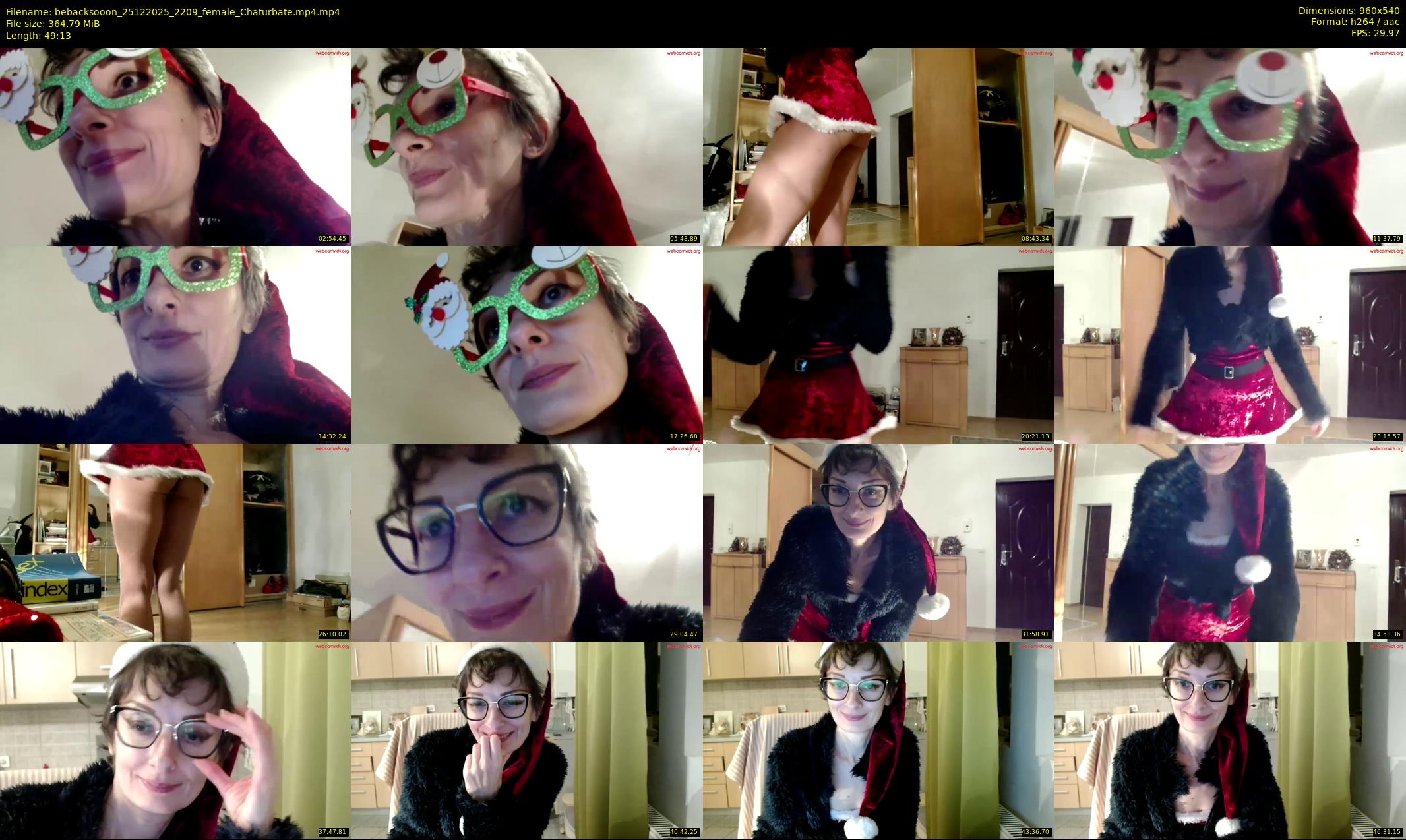 bebacksooon — 50 minute Chaturbate female cam show recording, 480p, Dec 25, 2025