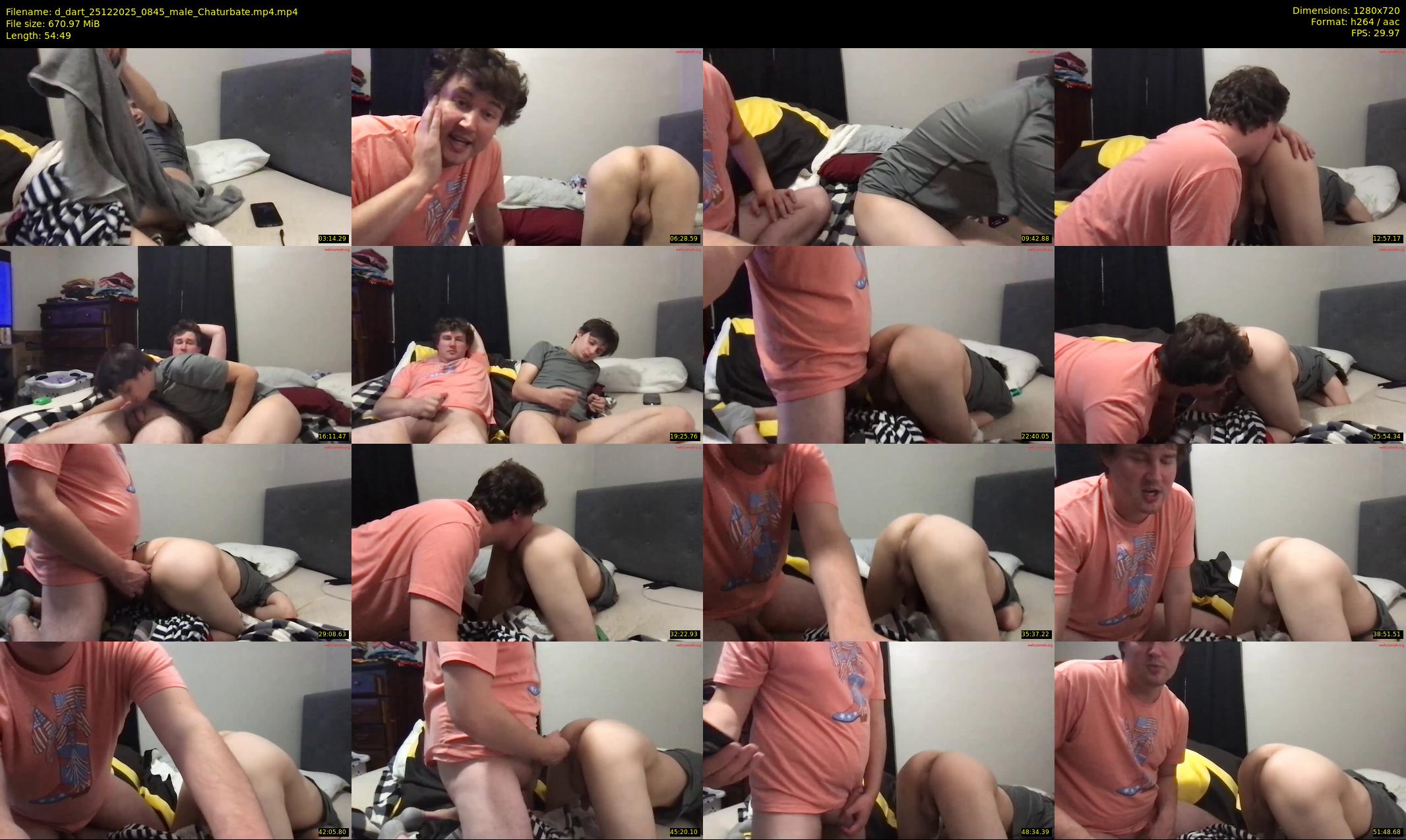 d_dart — 55 minute Chaturbate male cam show recording, 720p, Dec 25, 2025