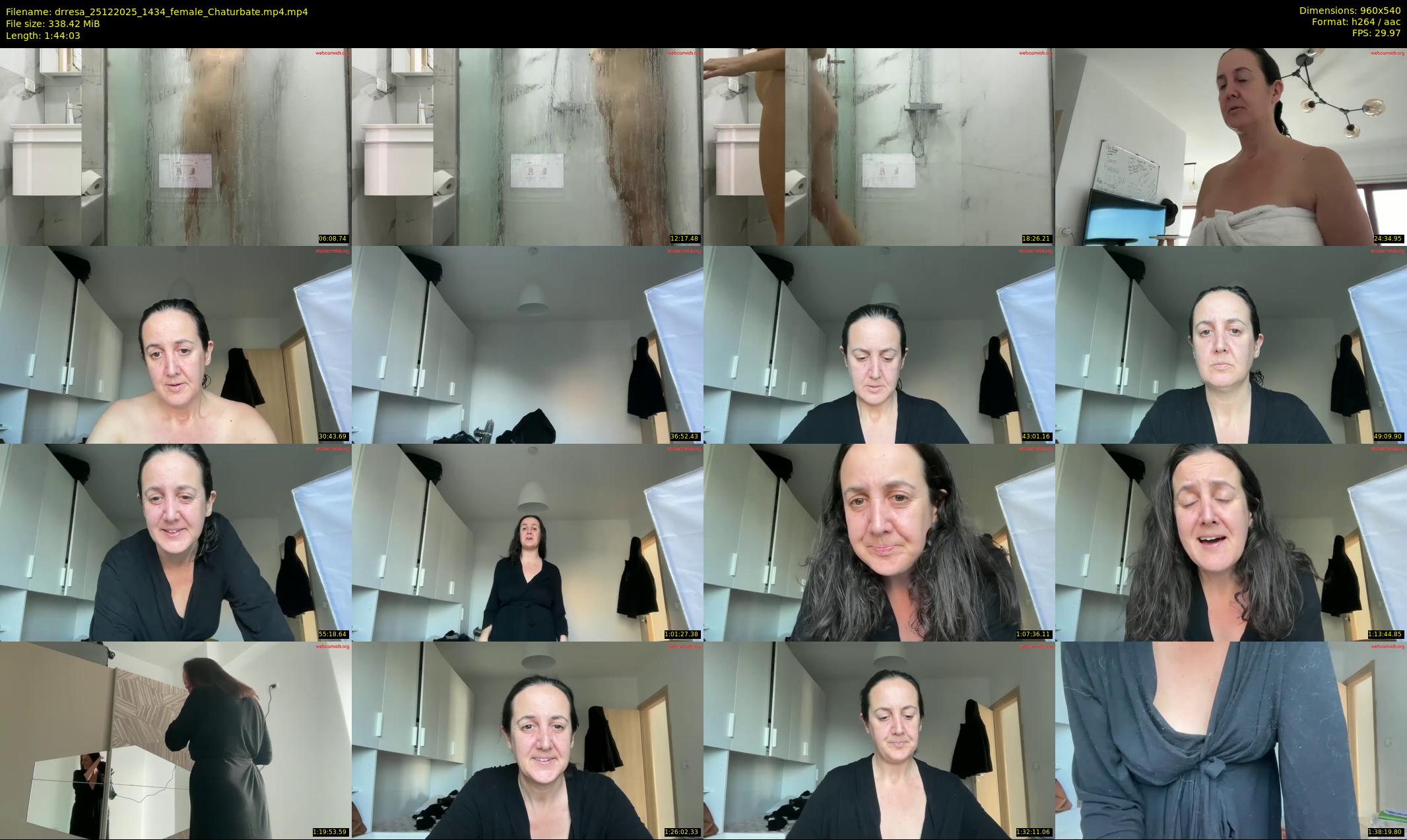 drresa — 105 minute Chaturbate female cam show recording, 480p, Dec 25, 2025