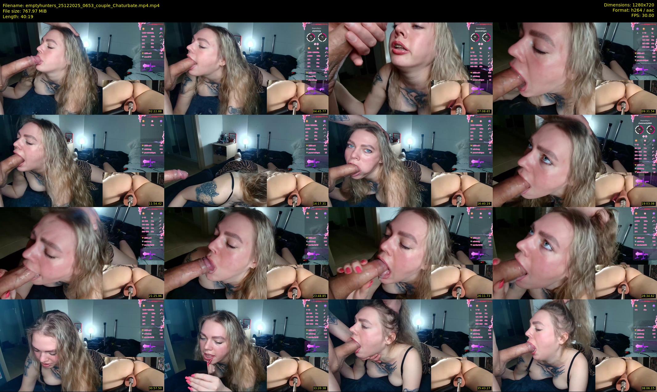 emptyhunters — 41 minute Chaturbate couple cam show recording, 720p, Dec 25, 2025