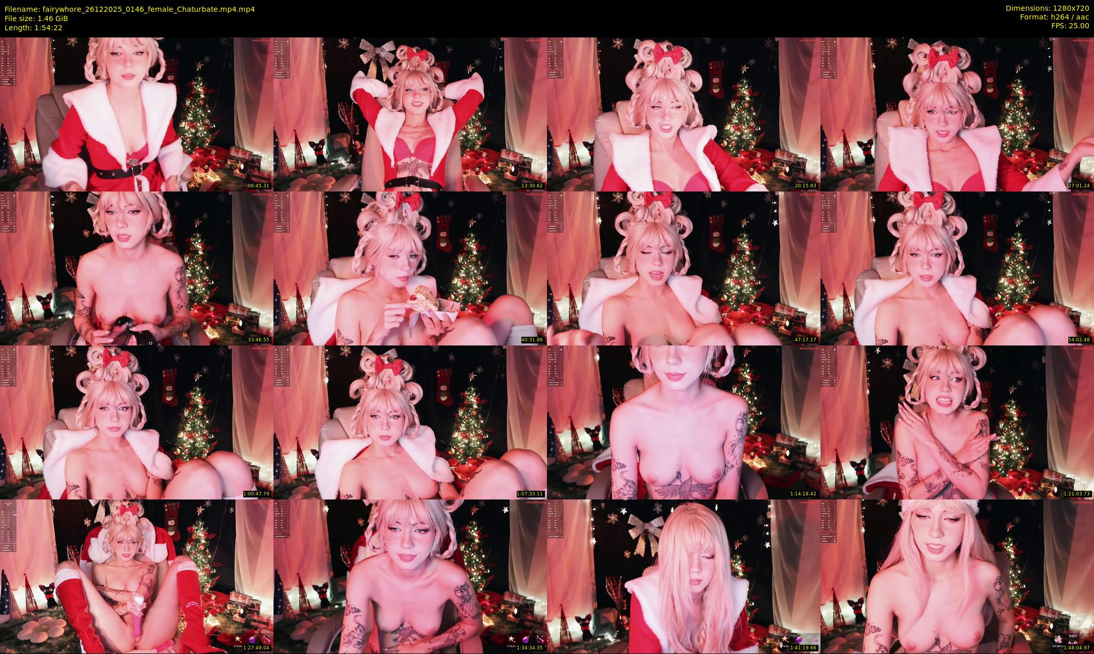 fairywhore — 115 minute Chaturbate female cam show recording, 720p, Dec 26, 2025