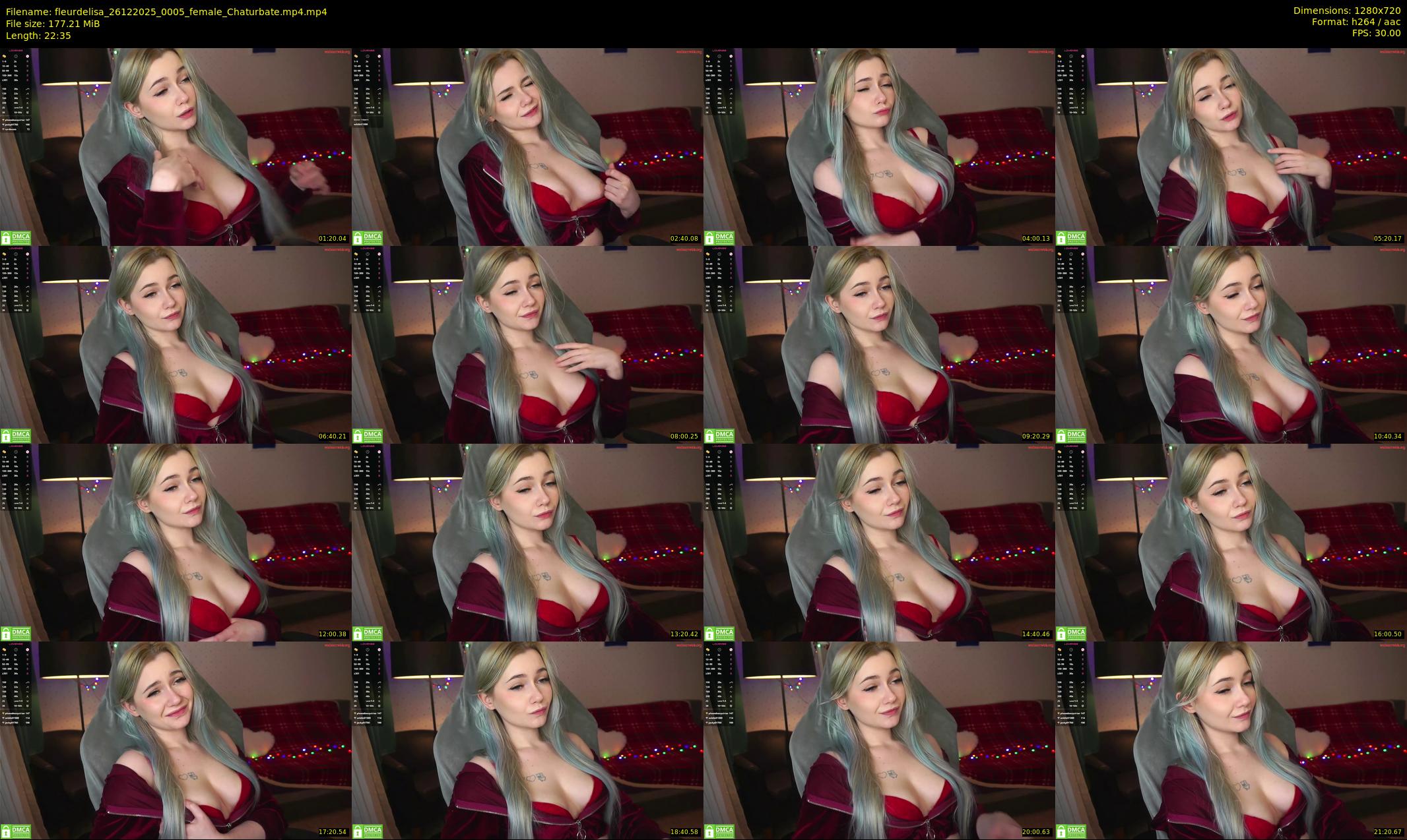 fleurdelisa — 23 minute Chaturbate female cam show recording, 720p, Dec 26, 2025