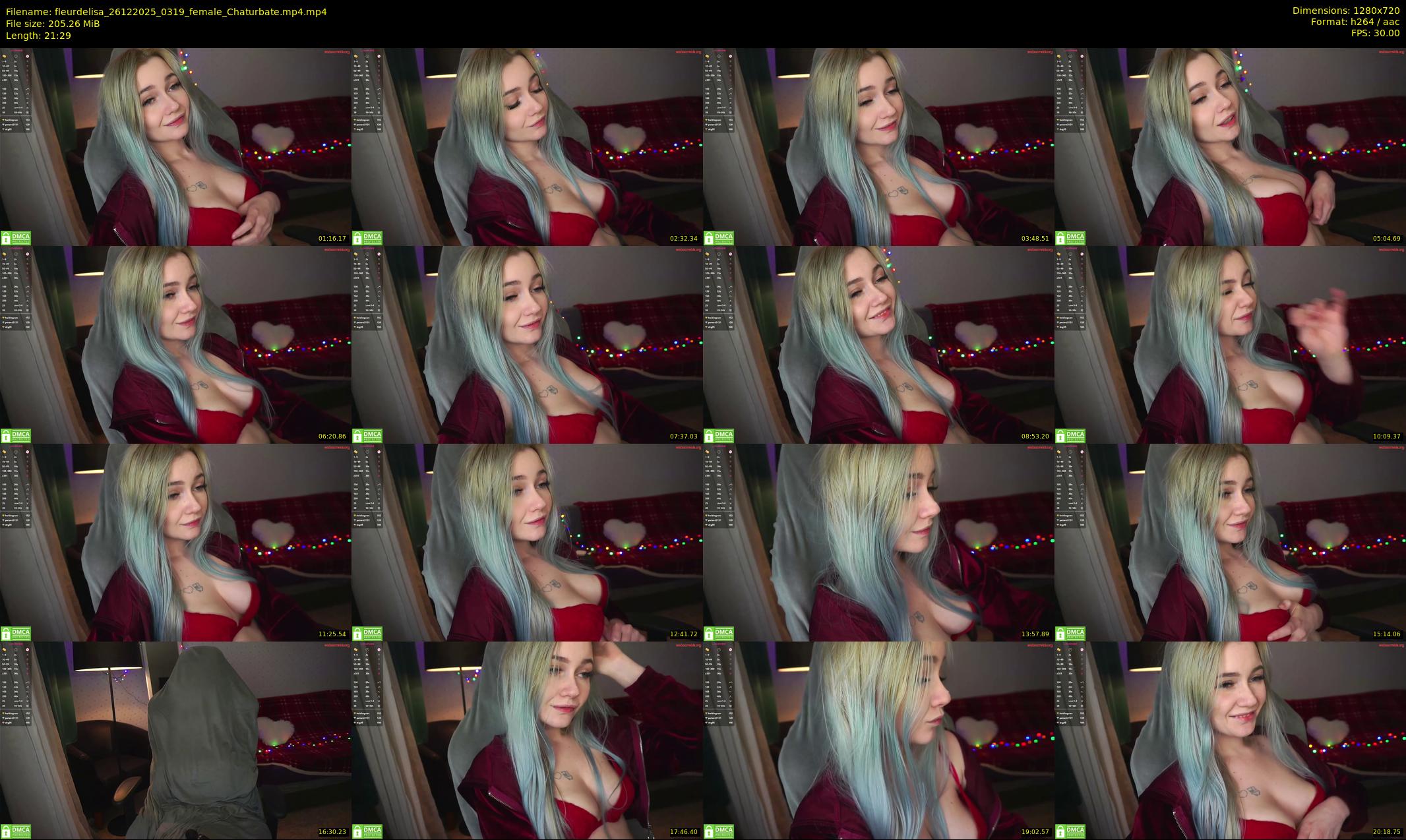 fleurdelisa — 22 minute Chaturbate female cam show recording, 720p, Dec 26, 2025