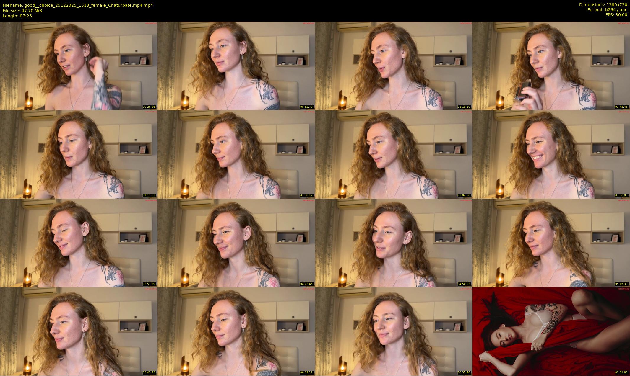 good__choice — 8 minute Chaturbate female cam show recording, 720p, Dec 25, 2025