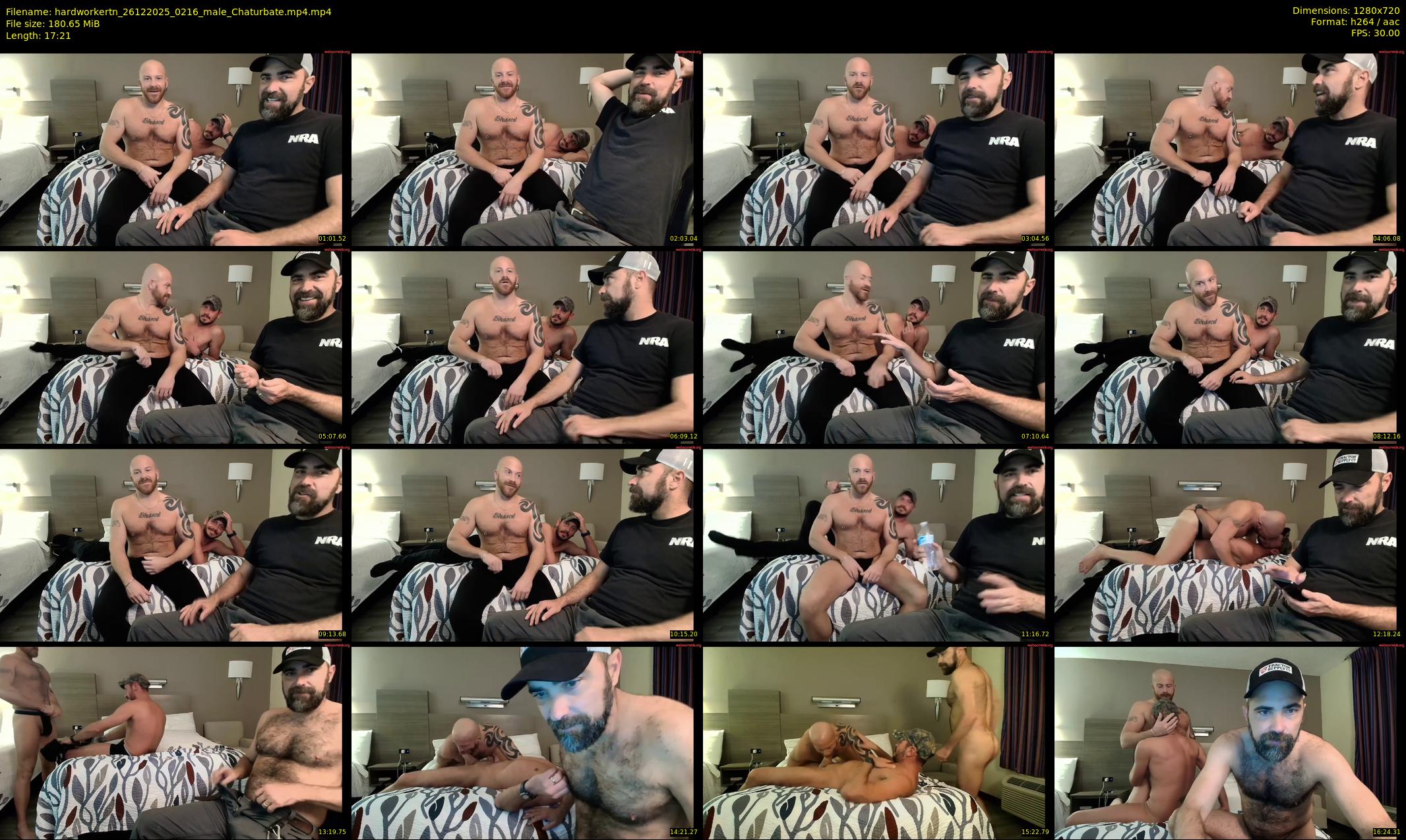 hardworkertn — 18 minute Chaturbate male cam show recording, 720p, Dec 26, 2025