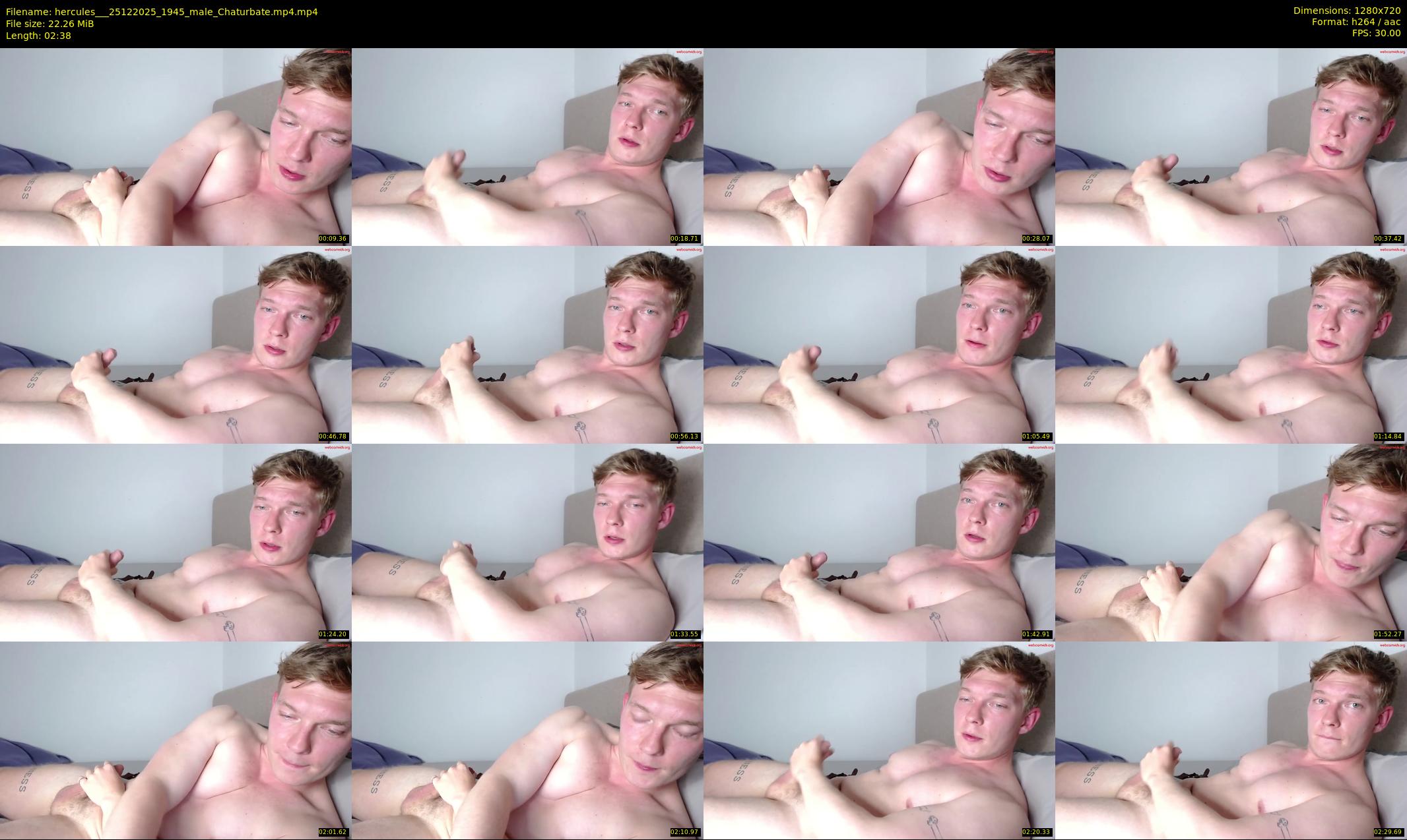 hercules__ — 3 minute Chaturbate male cam show recording, 720p, Dec 25, 2025