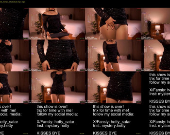 hetty_satar — 47 minute Chaturbate female cam show recording, 720p, Dec 25, 2025